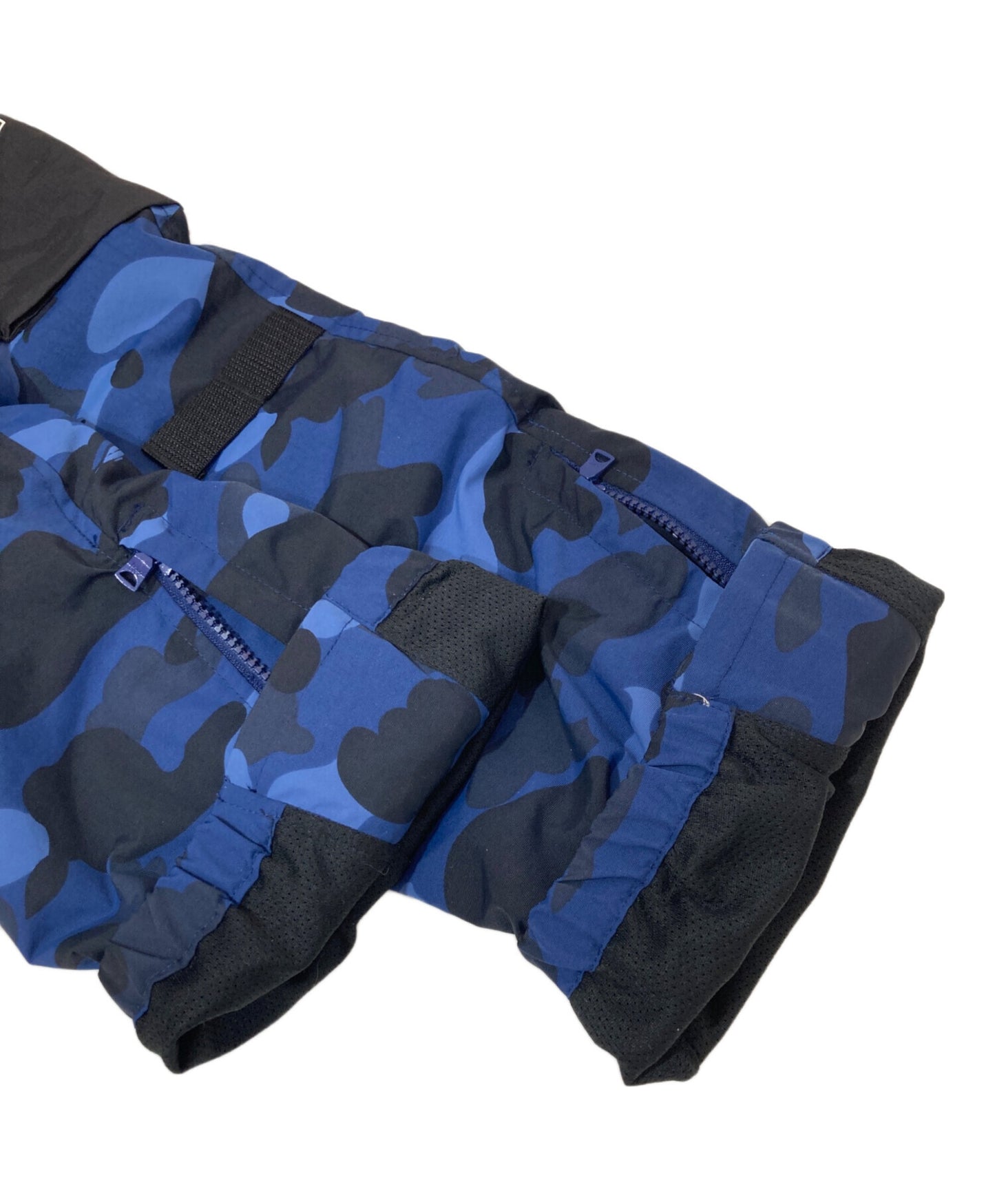 [Pre-owned] A BATHING APE Nylon camo pants Camouflage pattern cargo pants 001PTI301017M