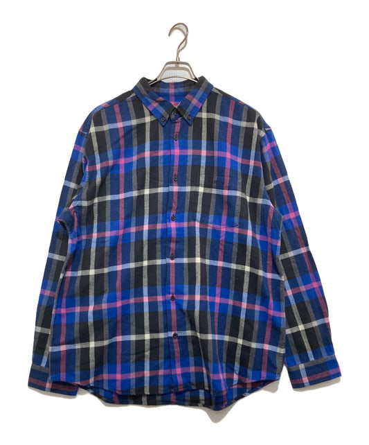 [Pre-owned] SUPREME Plaid Flannel shirt