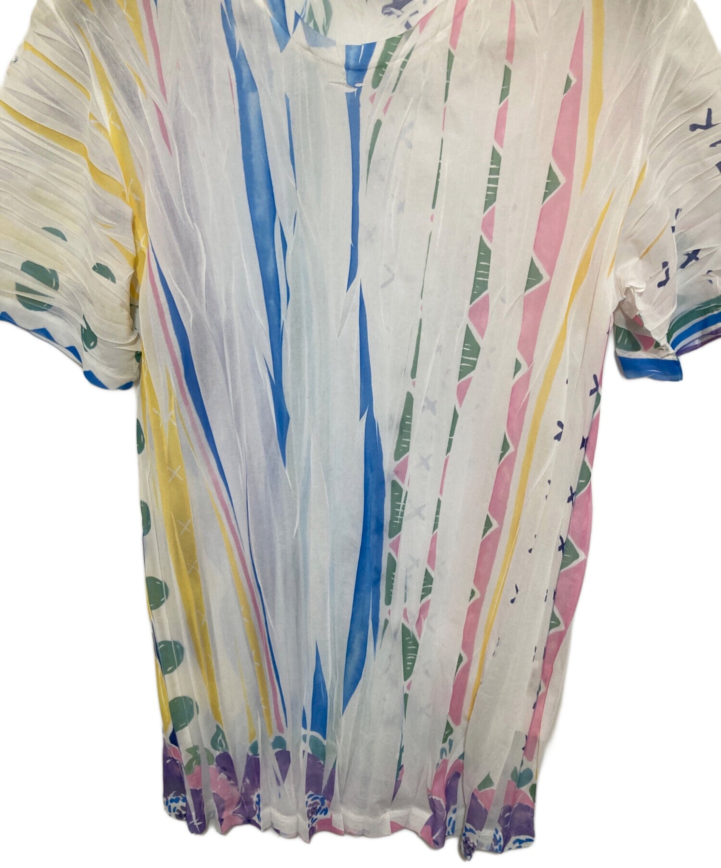 [Pre-owned] ISSEY MIYAKE sleeveless blouse IM51-JK182