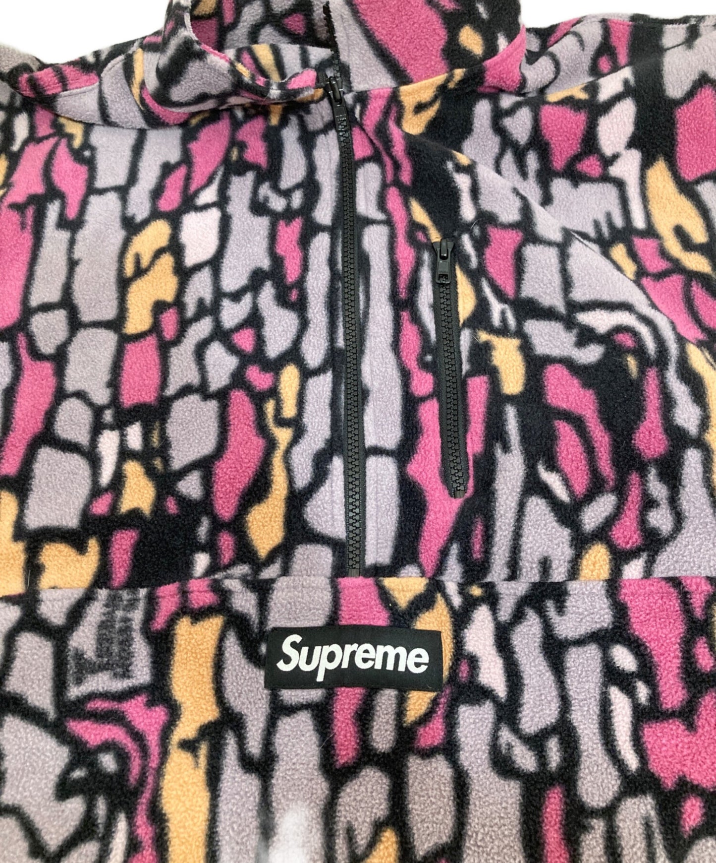 [Pre-owned] SUPREME Polartec Half Zip Pullouver