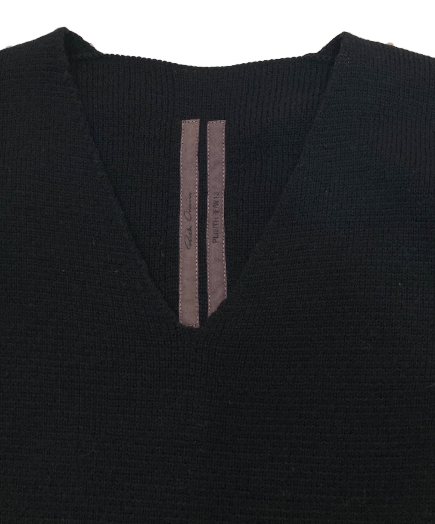 [Pre-owned] RICK OWENS Fur-switched knit RO13F62003-M