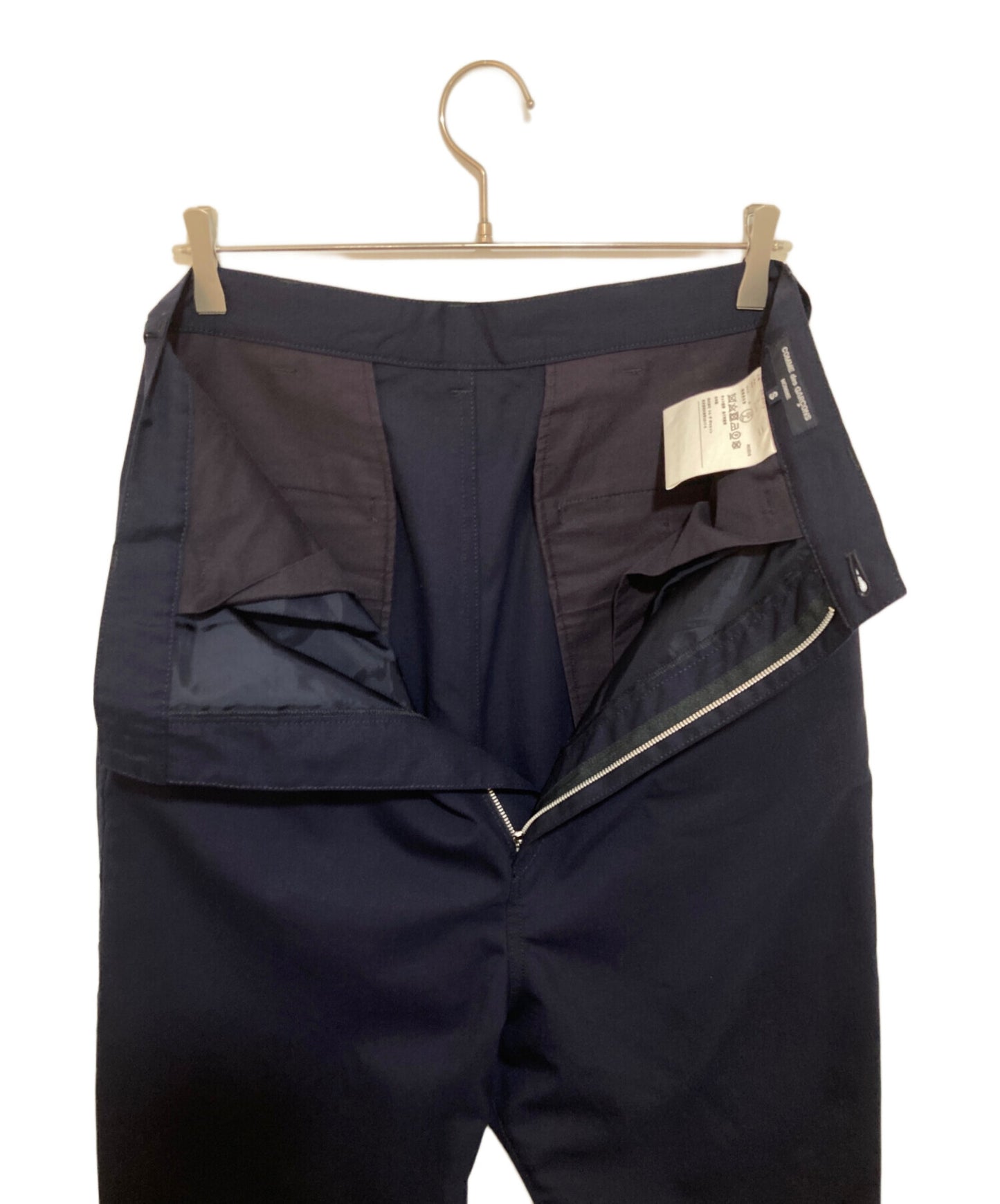 [Pre-owned] COMME des GARCONS HOMME Wool Toro Tucked Slacks HE-P013