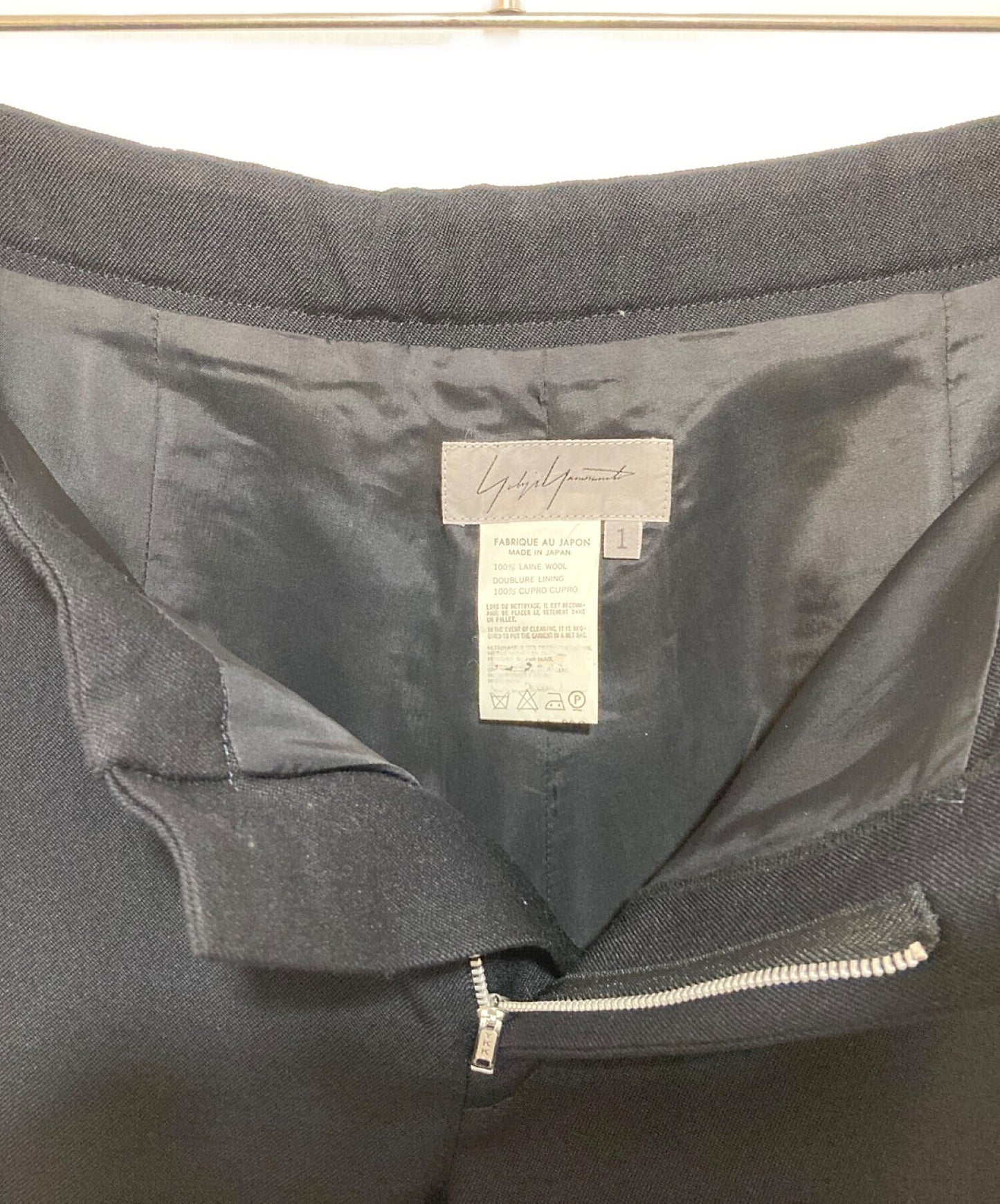 [Pre-owned] YOHJI YAMAMOTO Wool design slacks FJ-P01-803