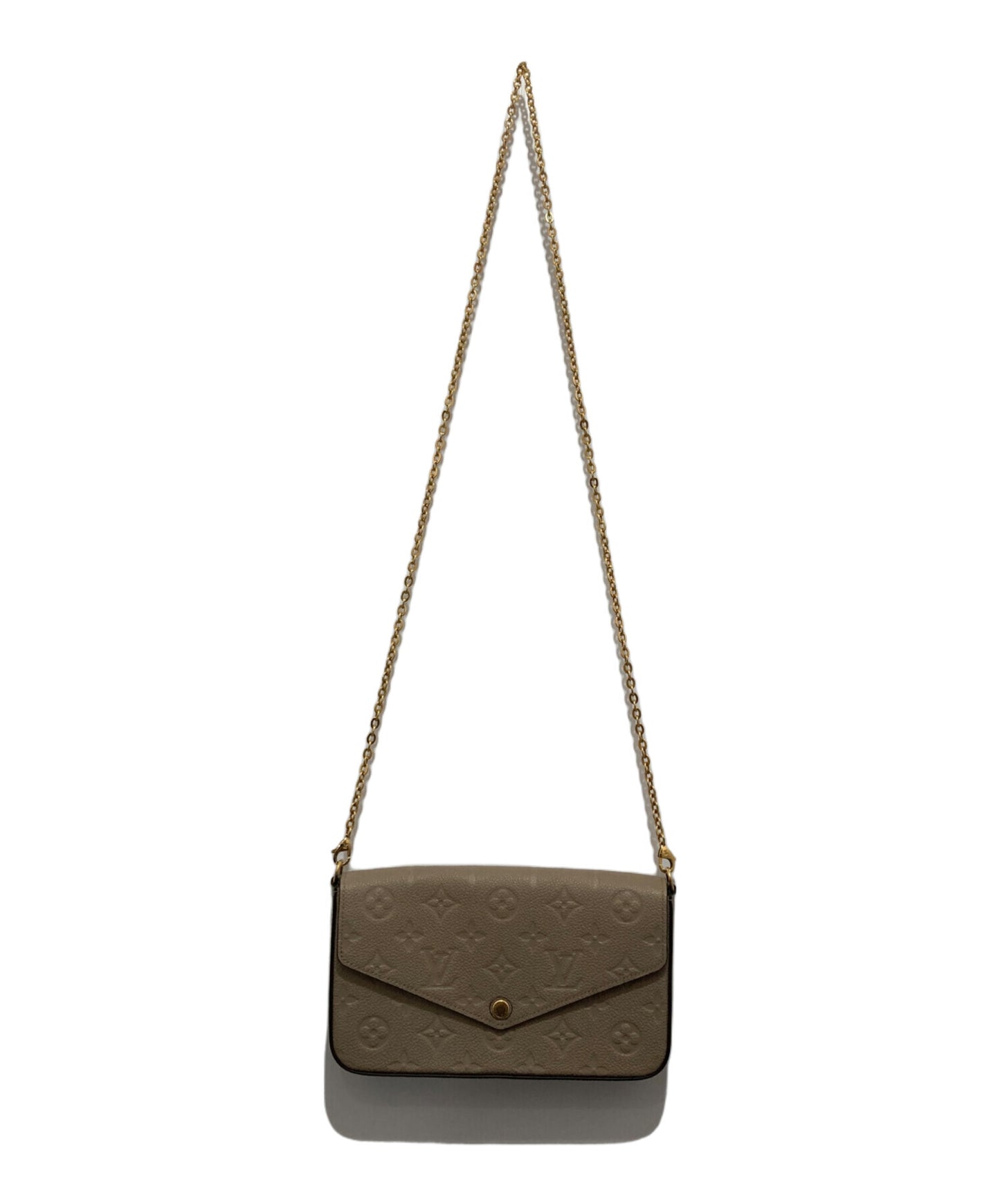 [Pre-owned] LOUIS VUITTON Monogram En Plante Pochette Felicie M68697