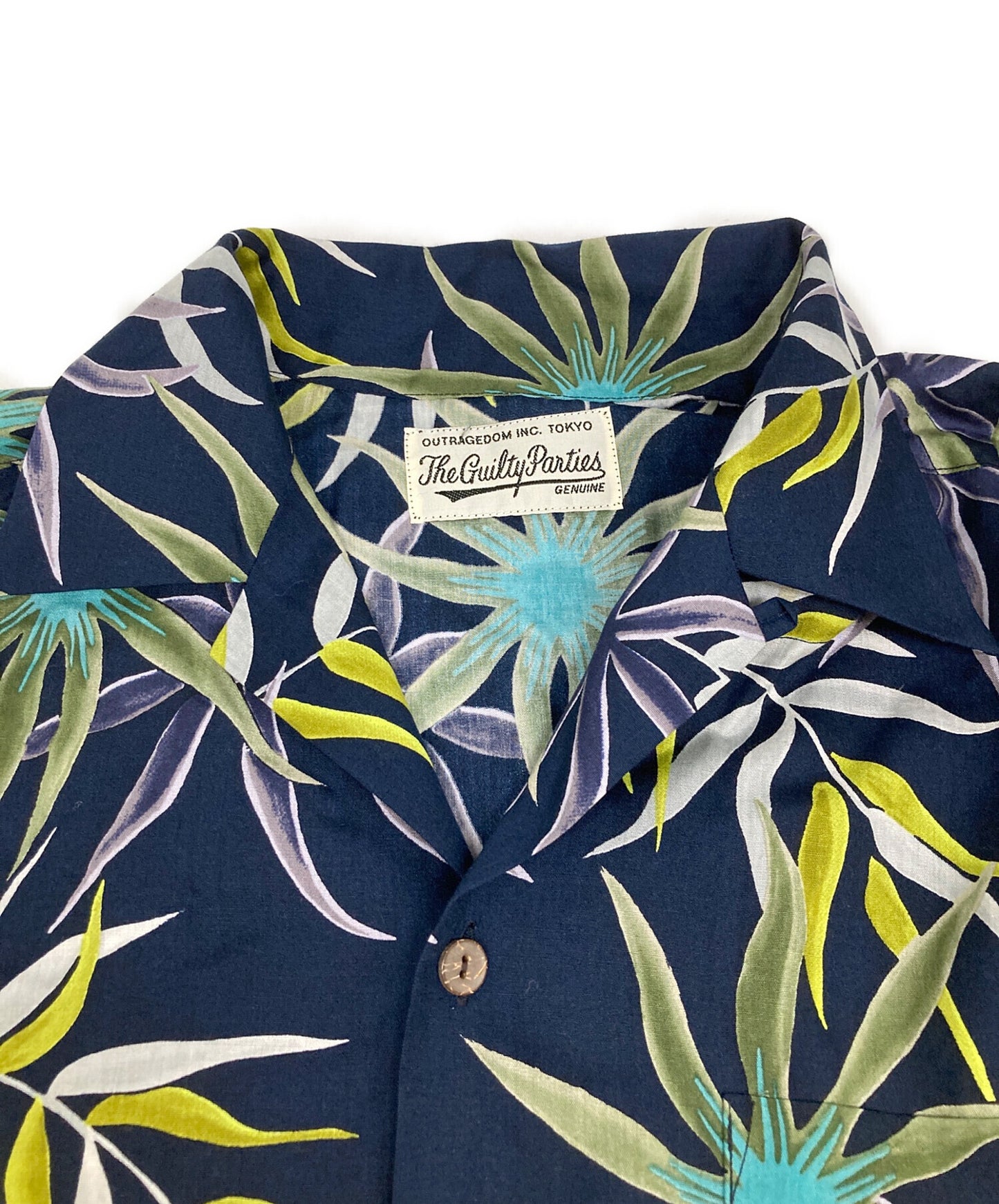 [Pre-owned] WACKO MARIA L/S Aloha Shirt