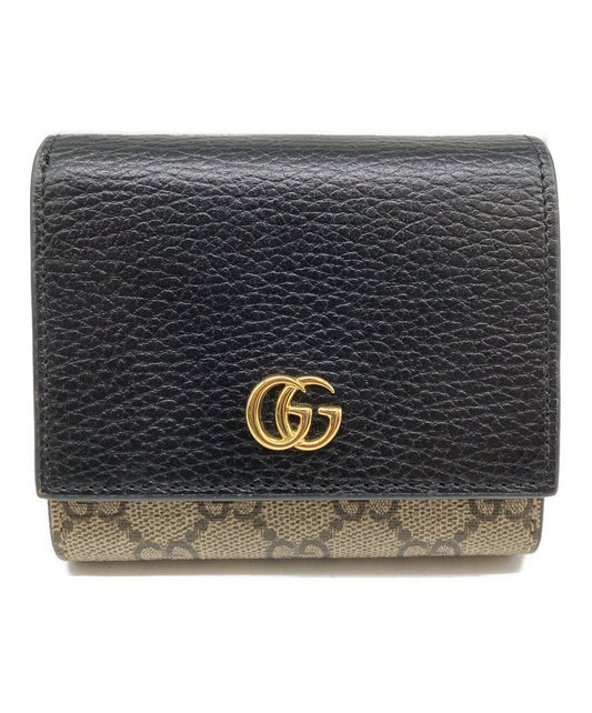 [Pre-owned] GUCCI threefold wallet 598587