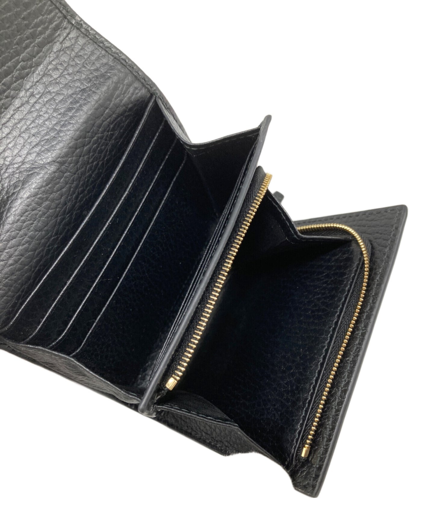 [Pre-owned] GUCCI threefold wallet 598587