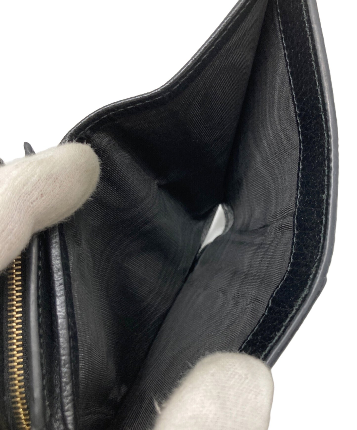 [Pre-owned] GUCCI threefold wallet 598587