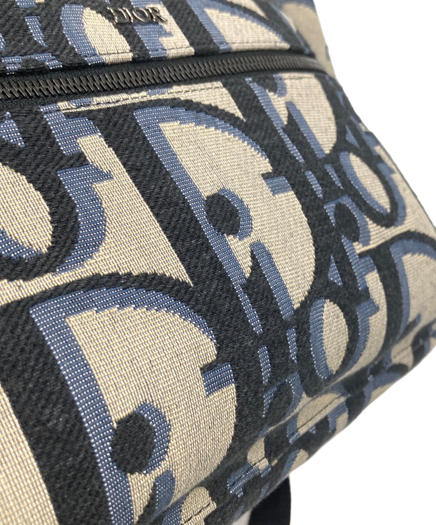 [Pre-owned] Dior Maxi Oblique Jacquard Backpack Backpack