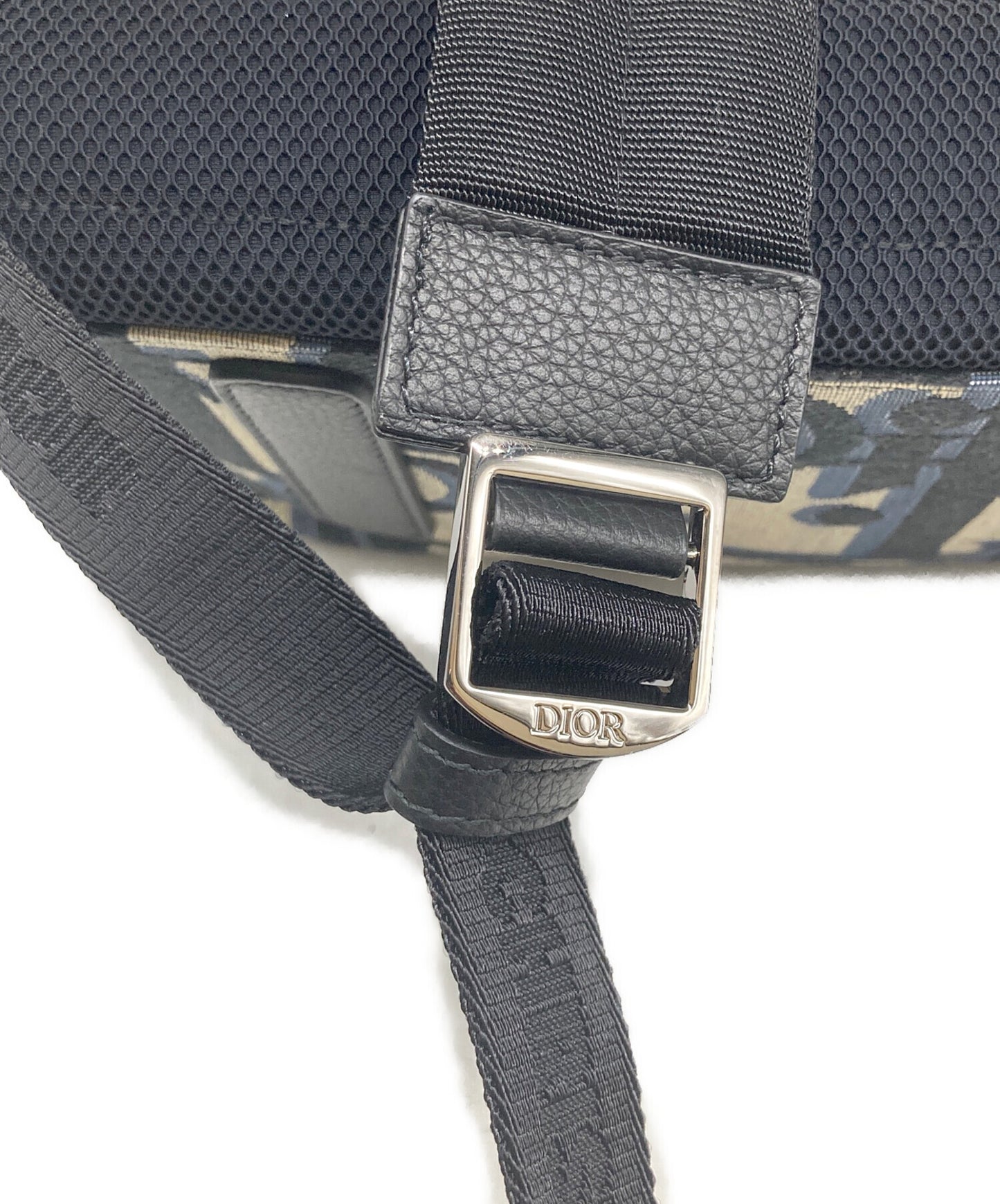 [Pre-owned] Dior Maxi Oblique Jacquard Backpack Backpack