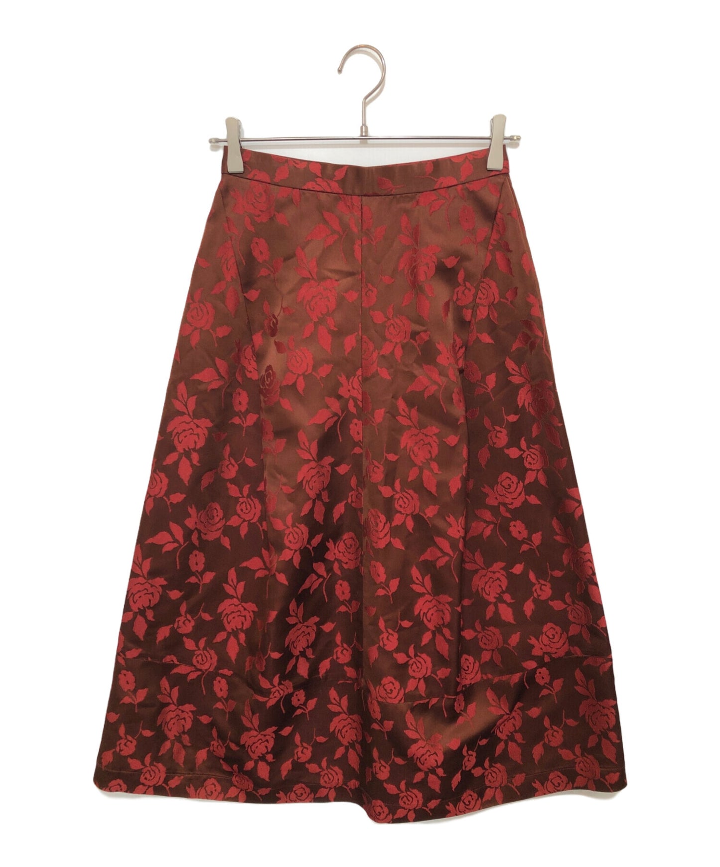 [Pre-owned] tricot COMME des GARCONS flowered long skirt TS-10005M