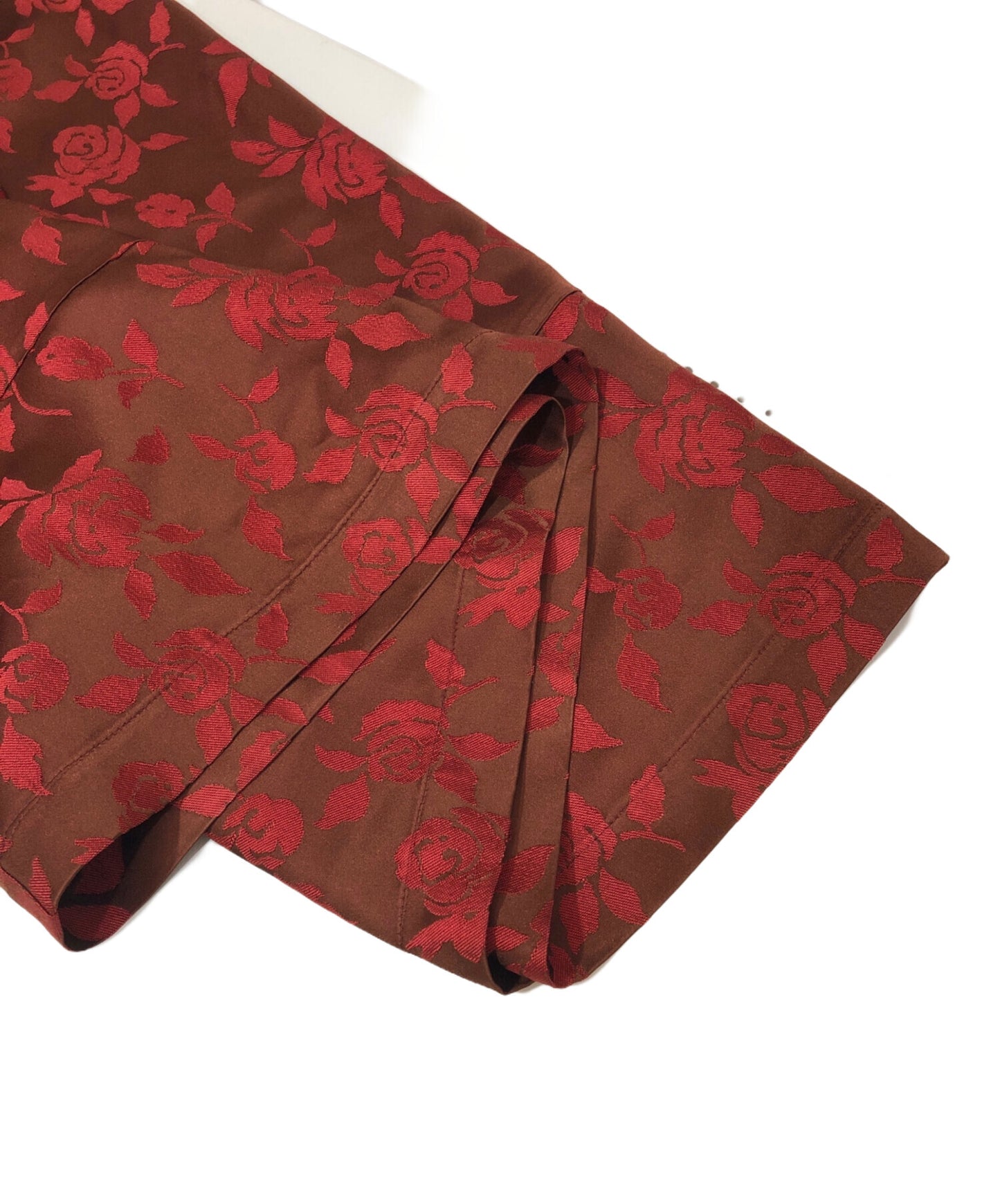 [Pre-owned] tricot COMME des GARCONS flowered long skirt TS-10005M