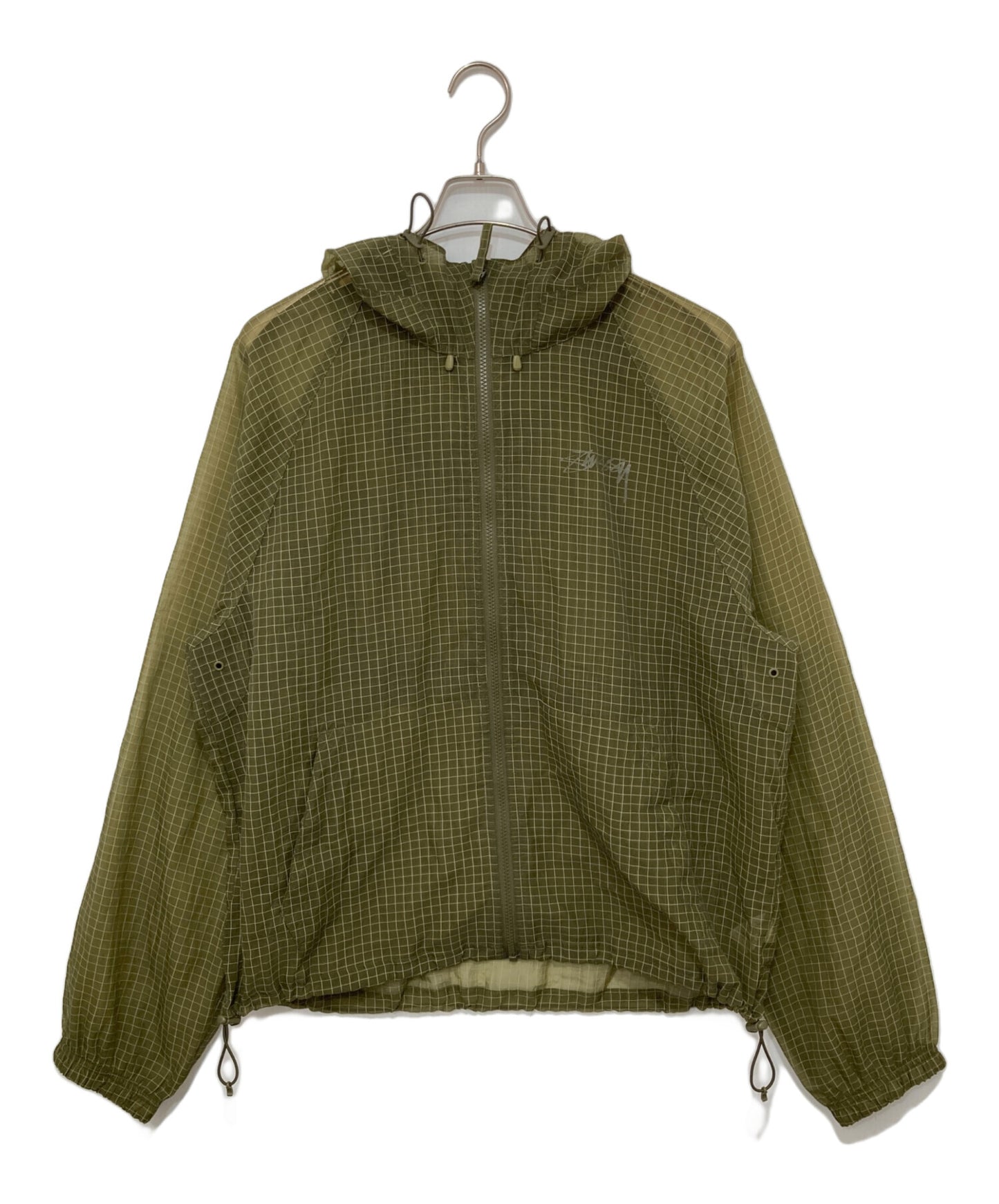 [Pre-owned] stussy BEACH SHELL TRANSPARENT RIPSTOP 115779