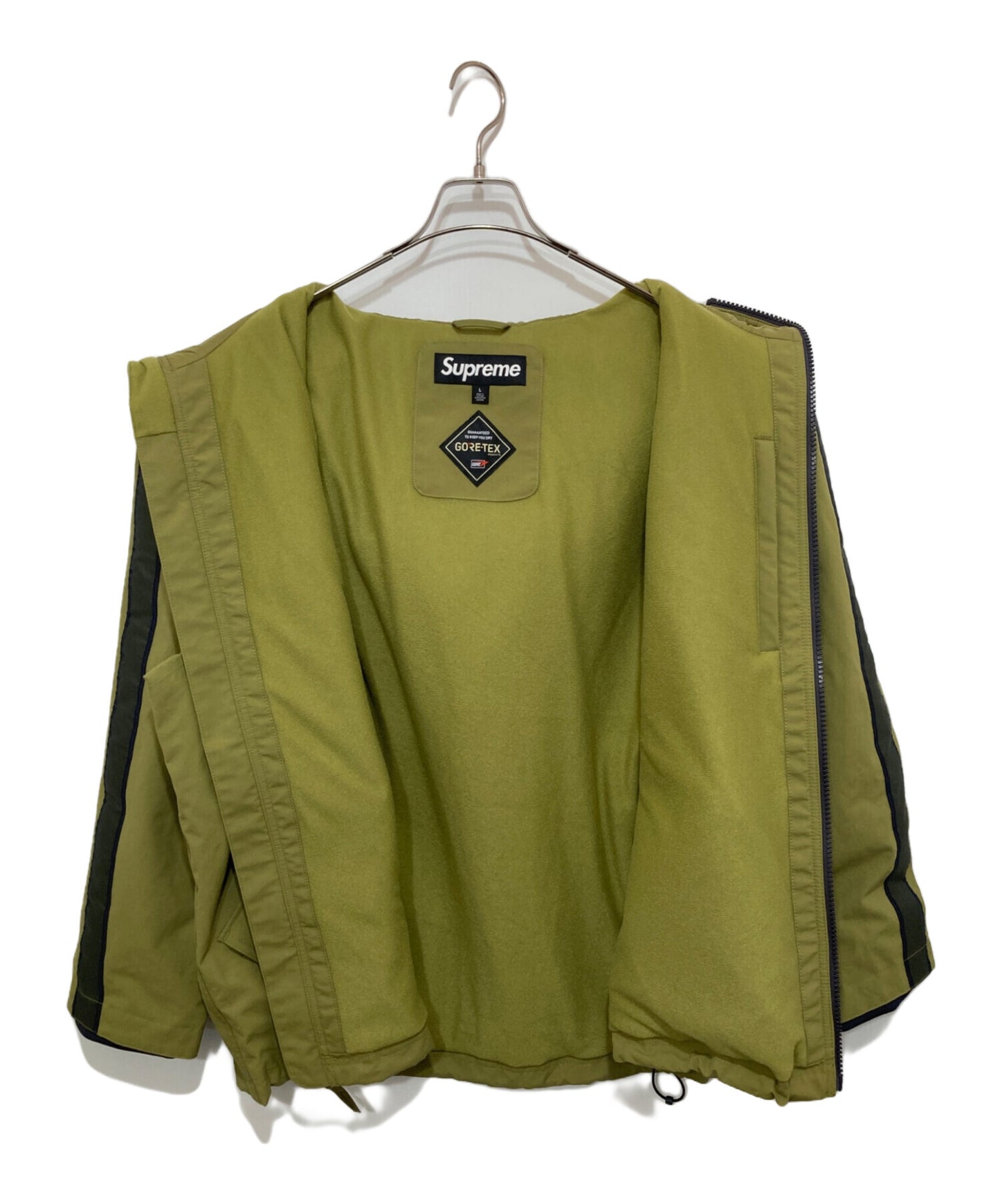 [Pre-owned] SUPREME GORE-TEX Stripe Hooded Jacket