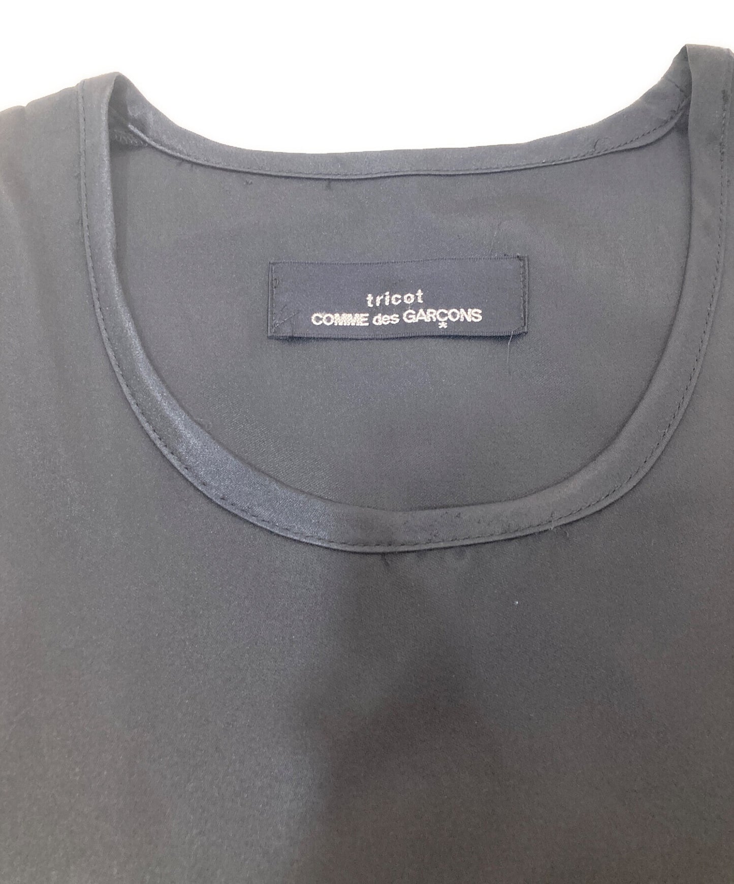 [Pre-owned] tricot COMME des GARCONS Cupra & Silk Sleeveless Dress TA-080360