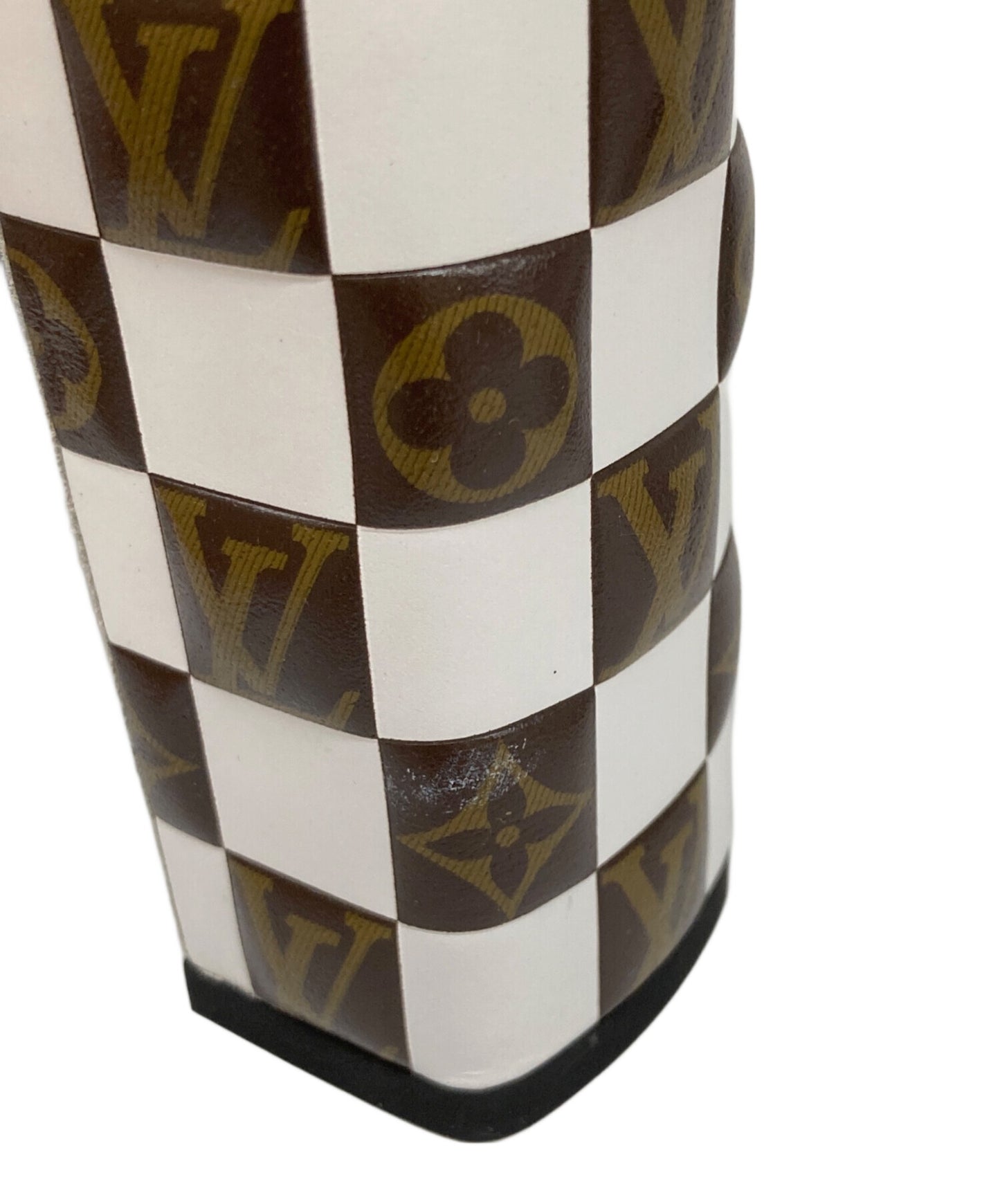 [Pre-owned] LOUIS VUITTON Monogram Heel Pumps BR1119.