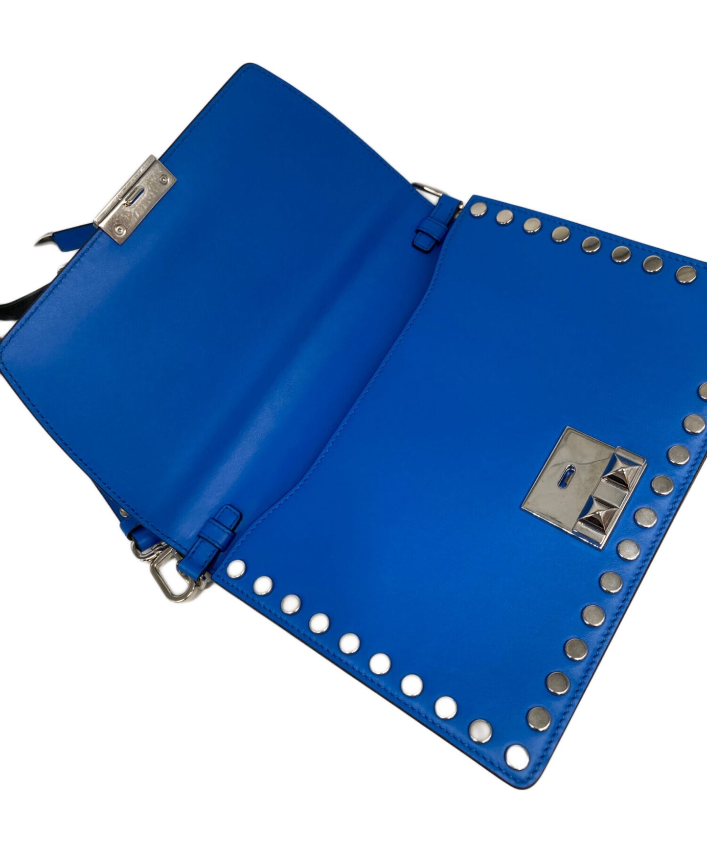 [Pre-owned] PRADA 1BD120 Electra Bag Loral Shoulder Bag Studded Shoulder Bag 1BD120