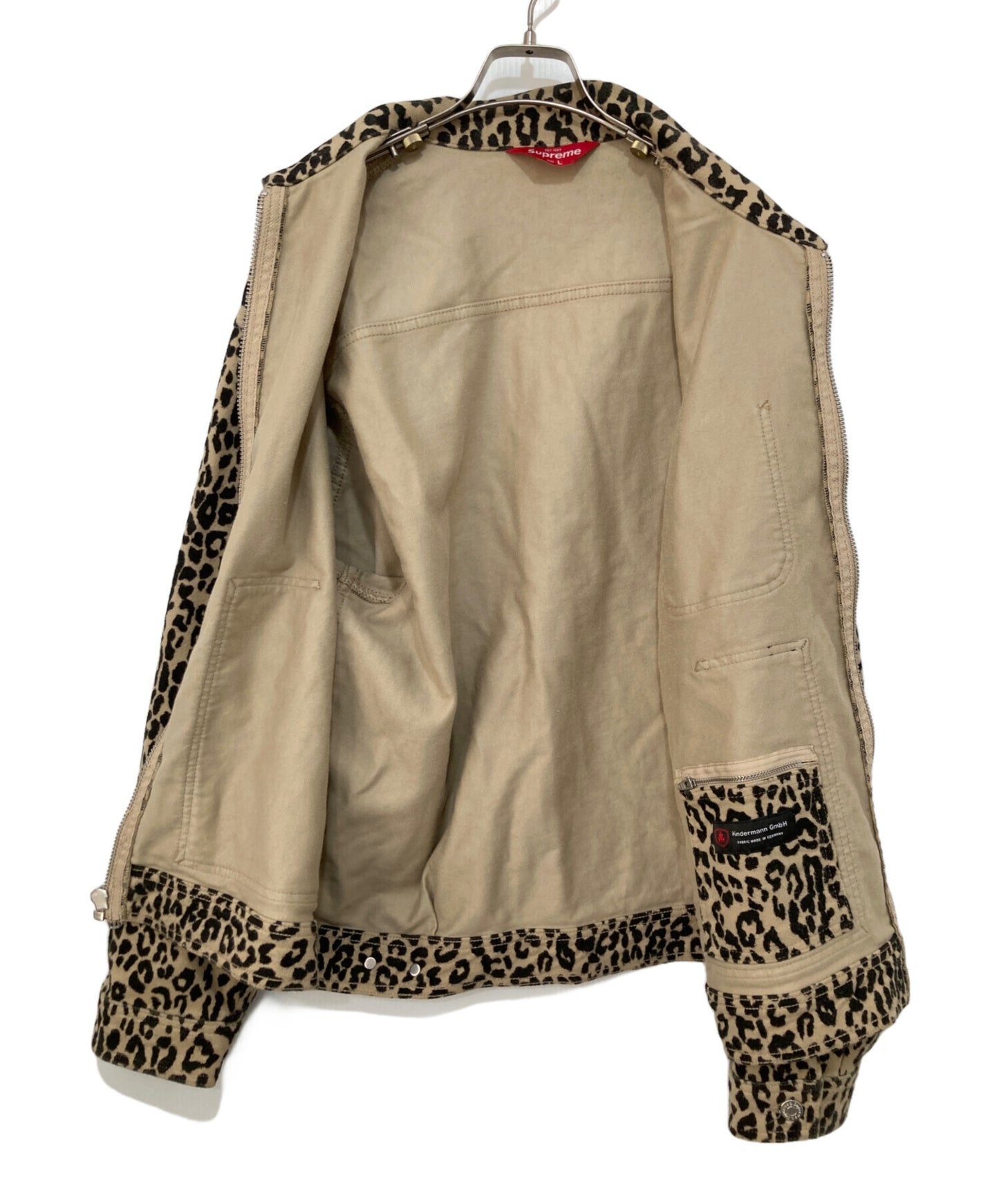 [Pre-owned] SUPREME Moleskin Work Jacket Leopard / Jacket