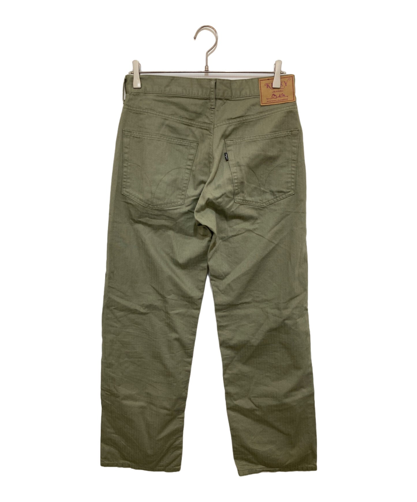 [Pre-owned] Hysteric Glamour Herringbone pants KINKY JEANS 02241AP21 02241AP21