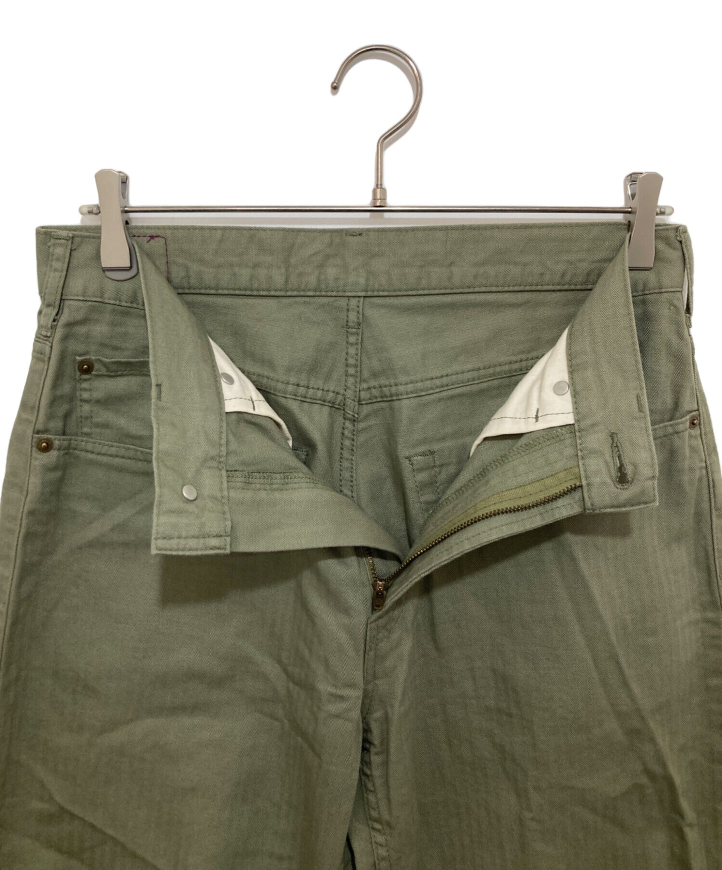 [Pre-owned] Hysteric Glamour Herringbone pants KINKY JEANS 02241AP21 02241AP21