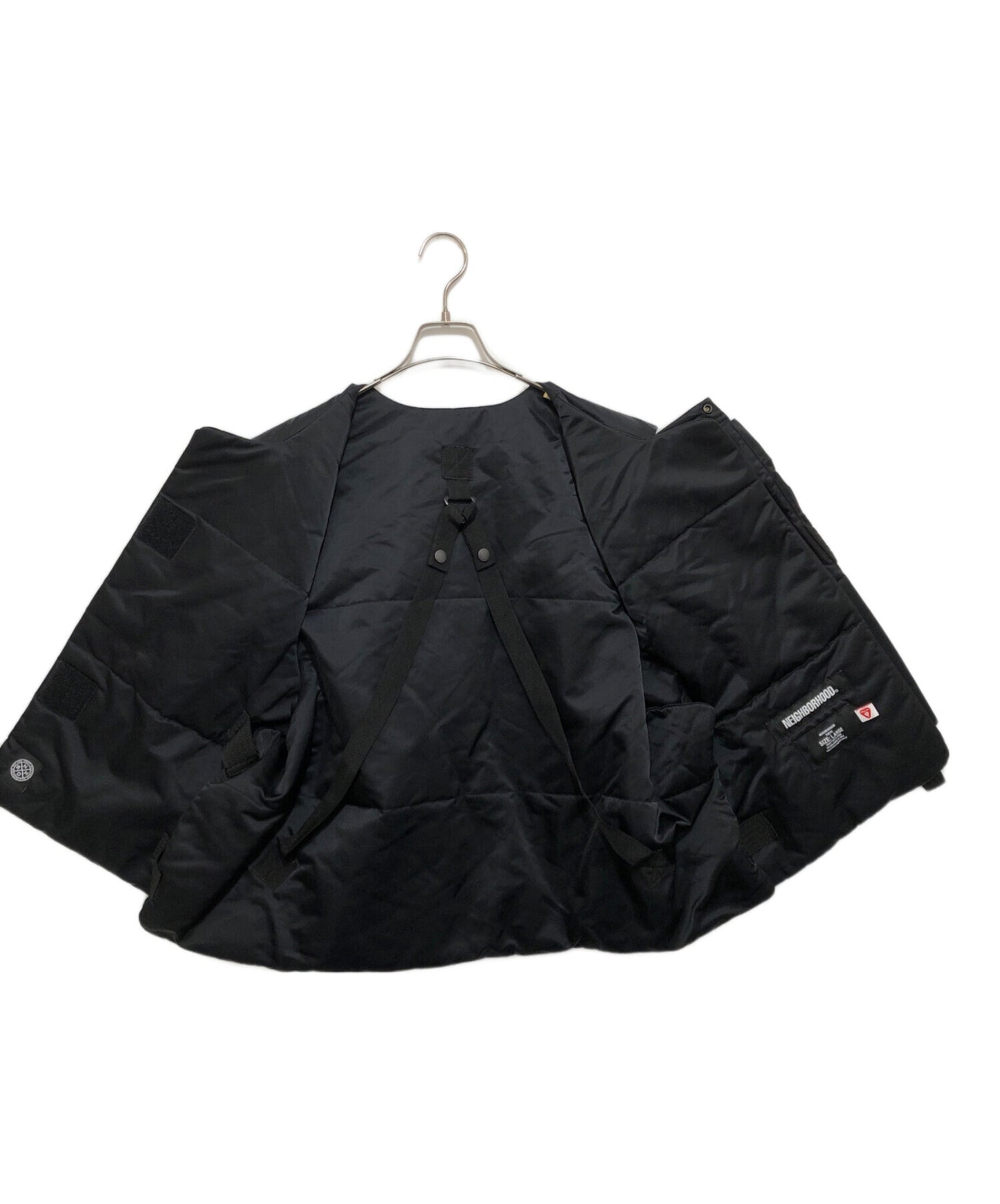 [Pre-owned] NEIGHBORHOOD TACTICAL/N-VEST cotton puffer nylon vest technical vest PRIMALOFT 192PPNH-JKM04 192ppnh-jkm04