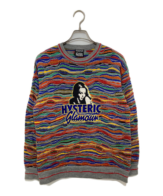 [Pre-owned] Hysteric Glamour Logo 3D wool knit 01183NS20 01183NS20