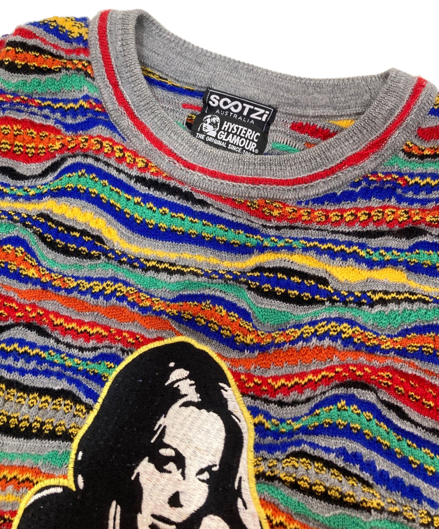 [Pre-owned] Hysteric Glamour Logo 3D wool knit 01183NS20 01183NS20