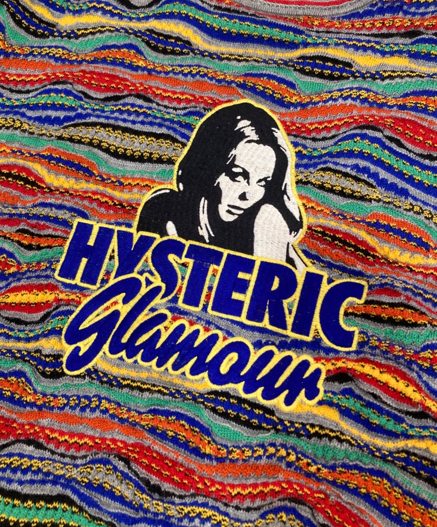 [Pre-owned] Hysteric Glamour Logo 3D wool knit 01183NS20 01183NS20