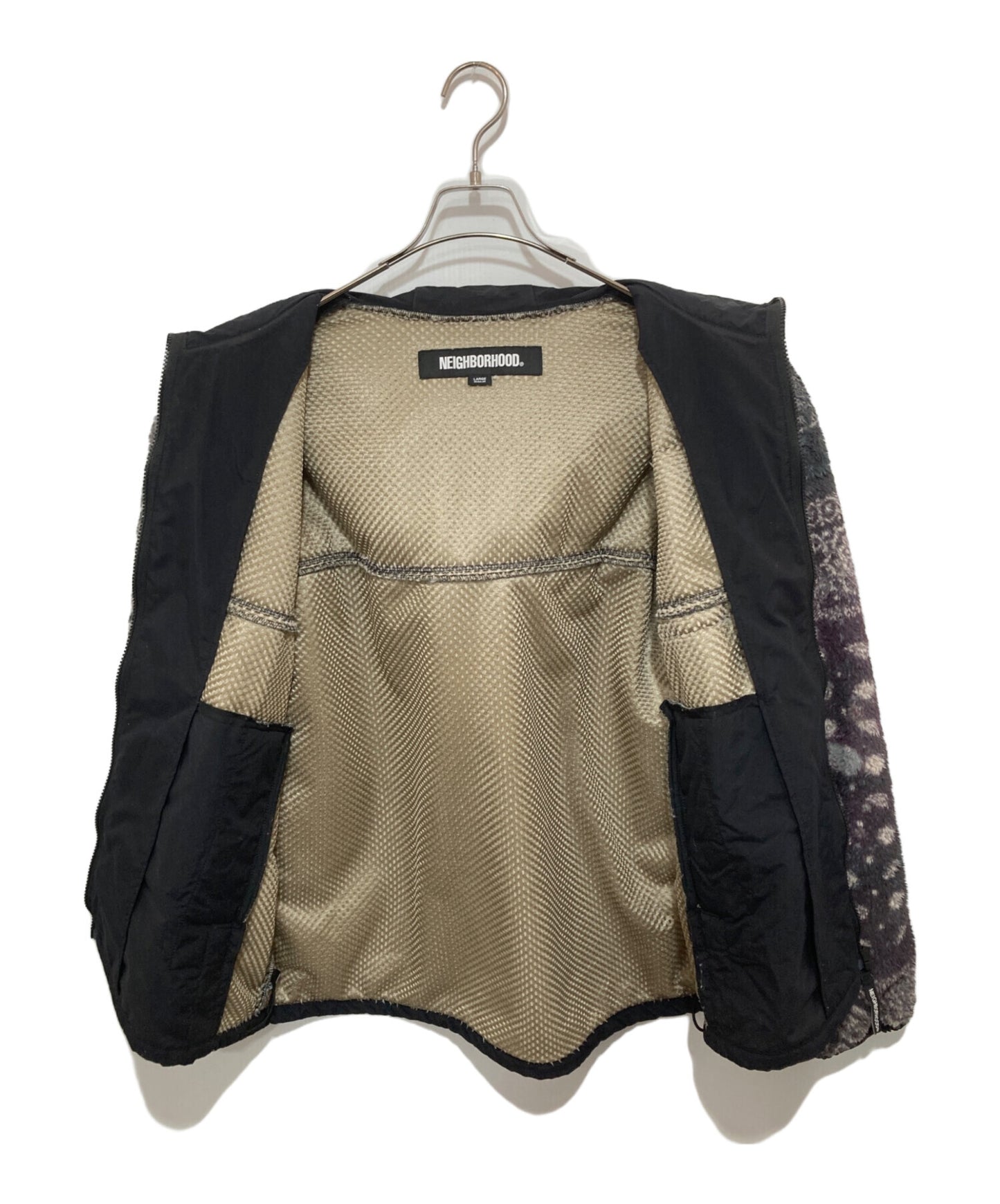 [Pre-owned] NEIGHBORHOOD 23AW BANDANA PATTERN FLEECE JACKET 232SZNH-JKM06 232SZNH-JKM06