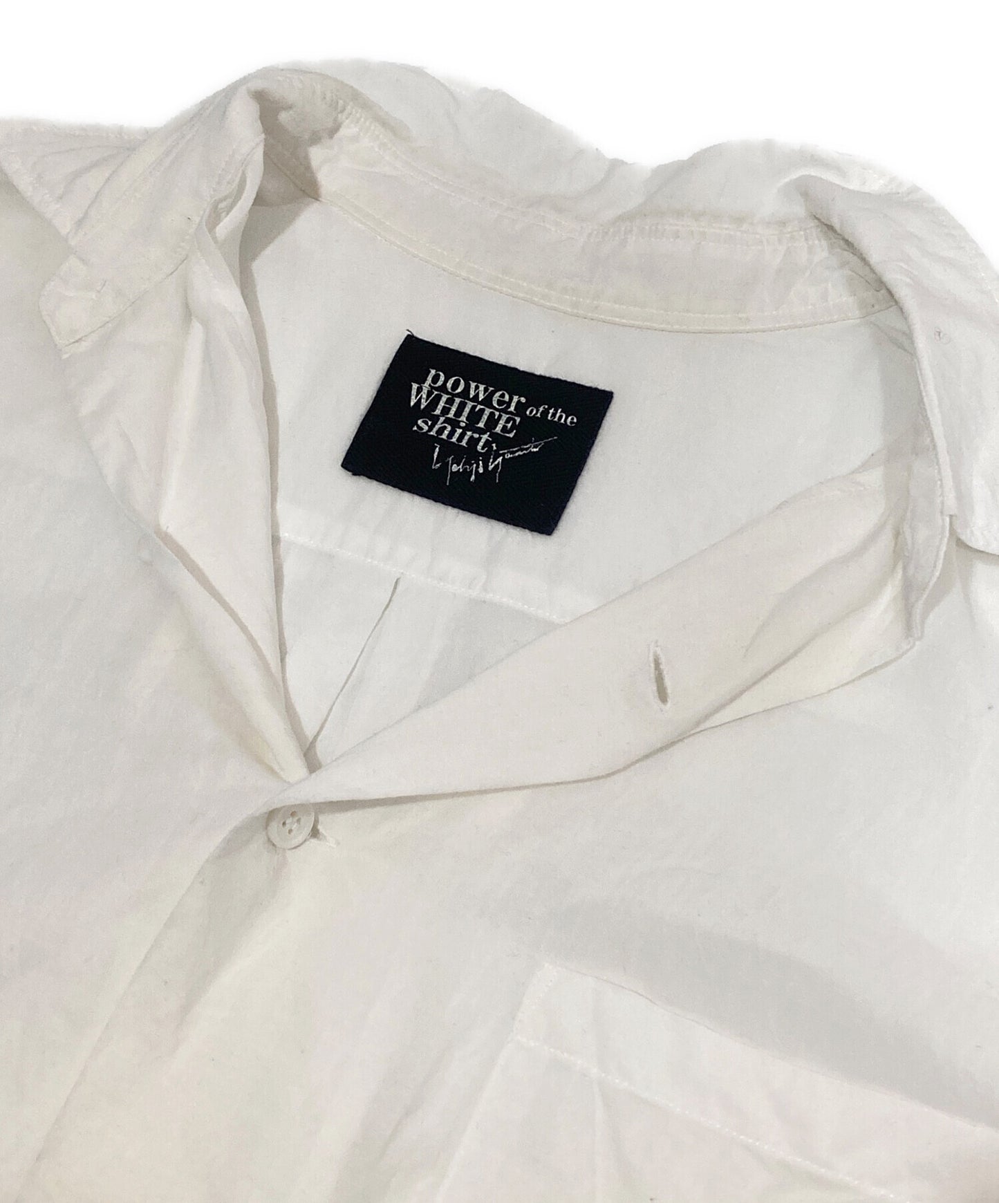 [Pre-owned] Yohji Yamamoto pour homme P・CELLULOSE LAWN Z-CLASSIC BIG SHIRT (Cellulose Lawn Classic Big Shirt) YOHJI YAMAMOTO PZ-B11-200 PZ-B11-200