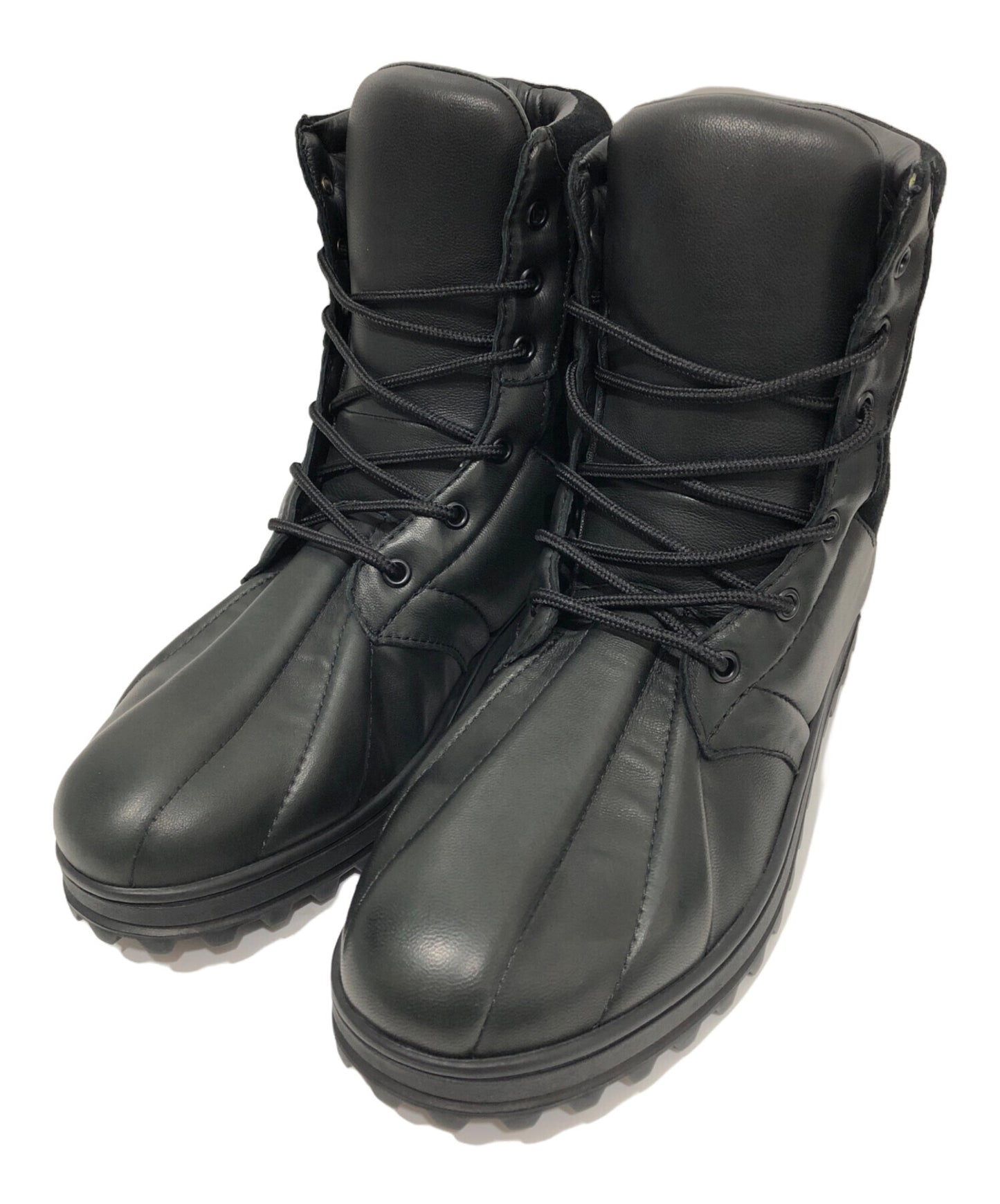 [Pre-owned] Yohji Yamamoto pour homme 25AW Soft Sheepskin Velour Military Boots HL-E03-762-1-03 HL-E03-762-1-03