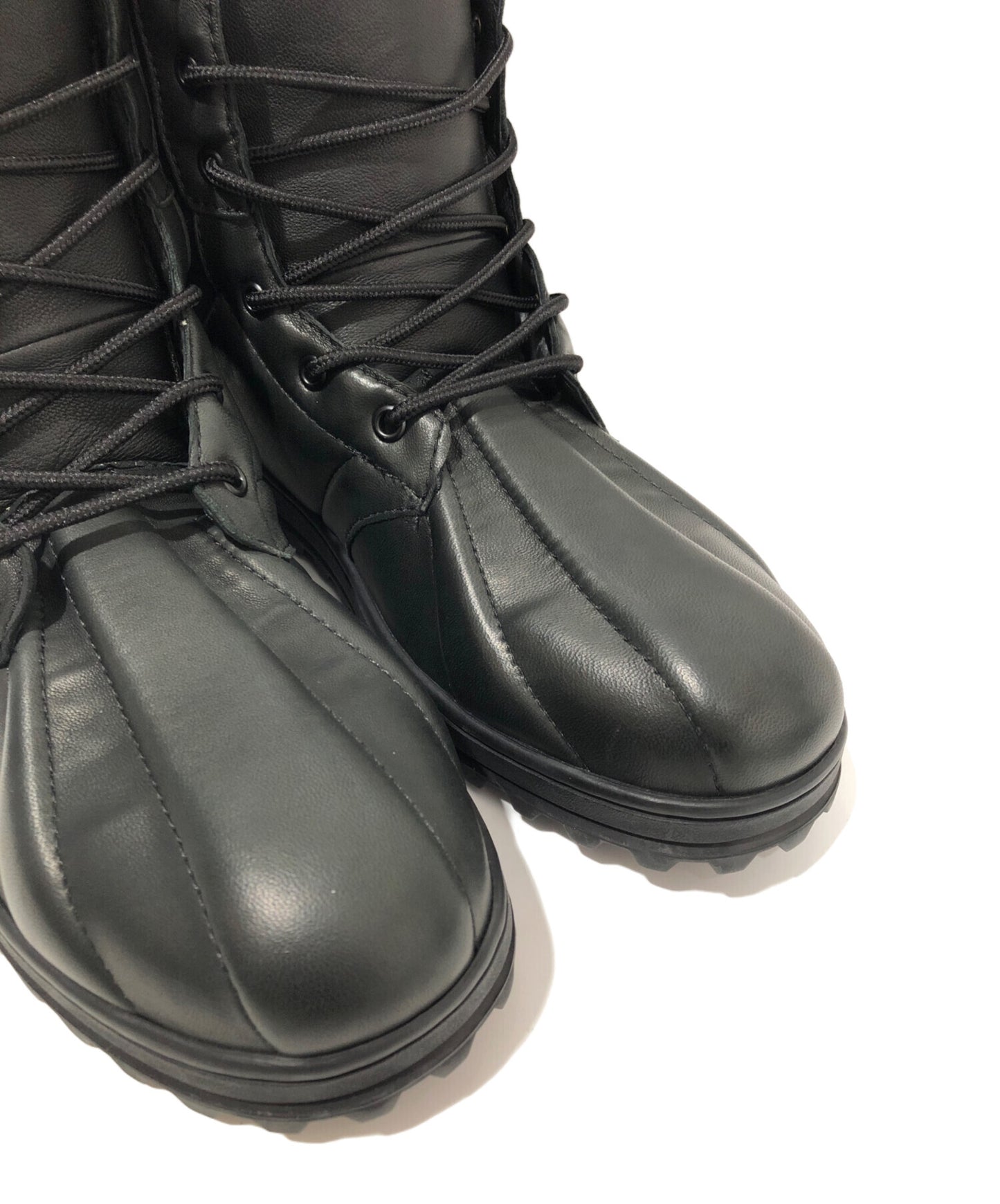 [Pre-owned] Yohji Yamamoto pour homme 25AW Soft Sheepskin Velour Military Boots HL-E03-762-1-03 HL-E03-762-1-03