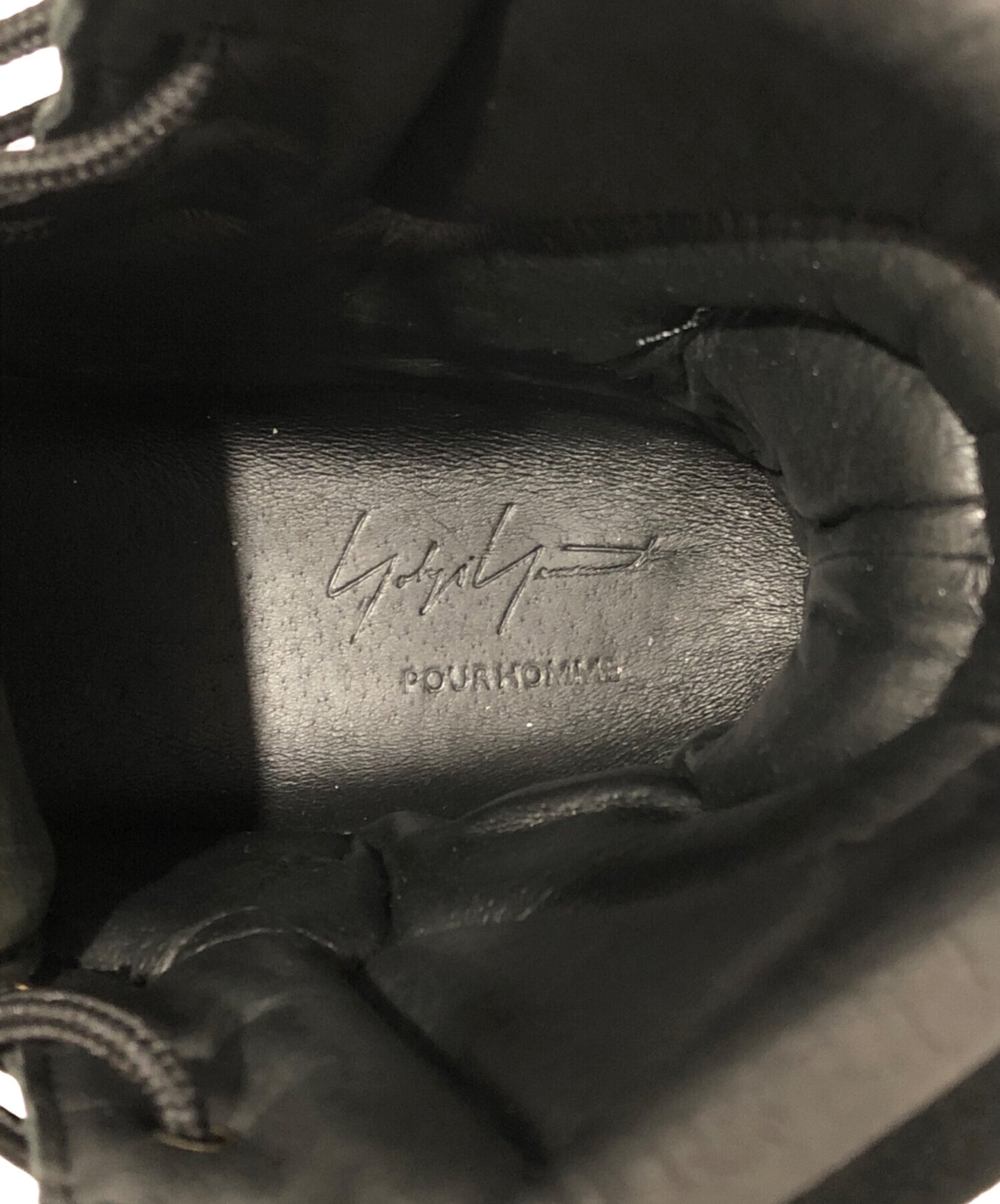 [Pre-owned] Yohji Yamamoto pour homme 25AW Soft Sheepskin Velour Military Boots HL-E03-762-1-03 HL-E03-762-1-03