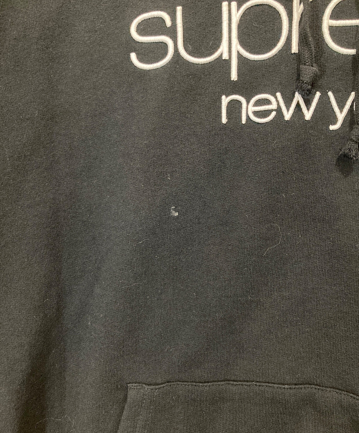 [Pre-owned] SUPREME Classic Logo Hooded Sweatshirt