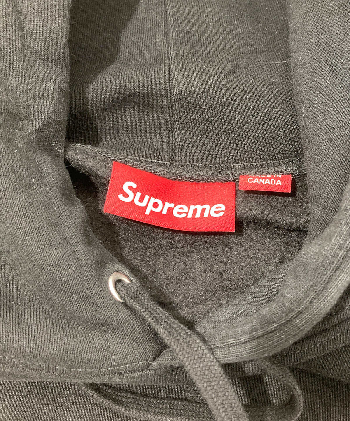 [Pre-owned] SUPREME Classic Logo Hooded Sweatshirt