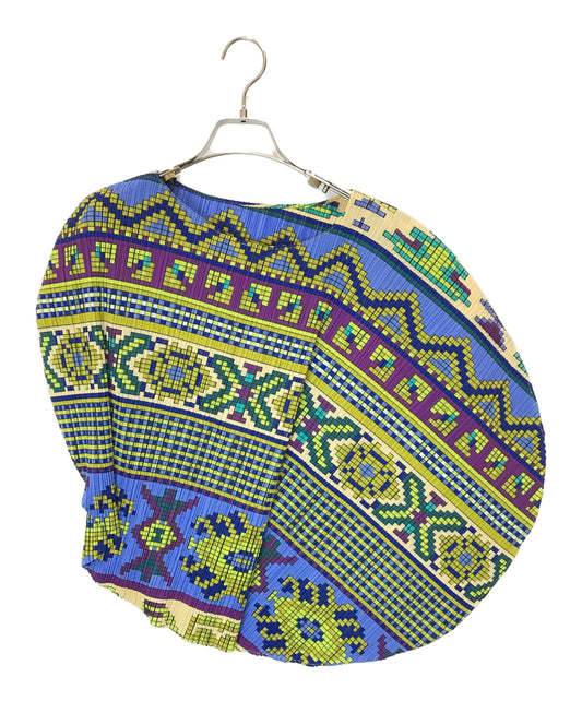 [Pre-owned] PLEATS PLEASE Modified circle transfer blouse PP03-JK555