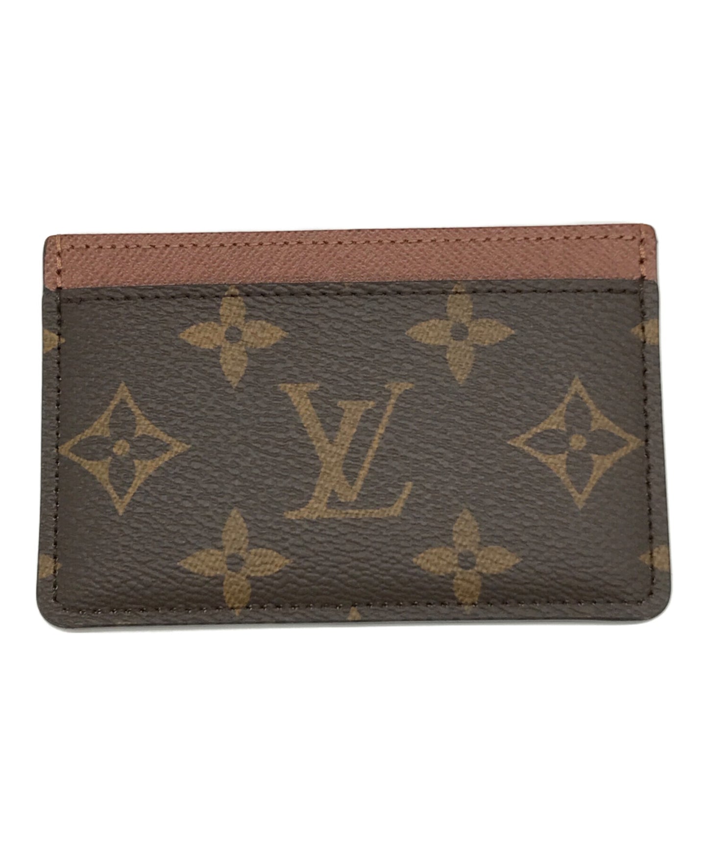 [Pre-owned] LOUIS VUITTON Card case Porto Culto Surnple M61733