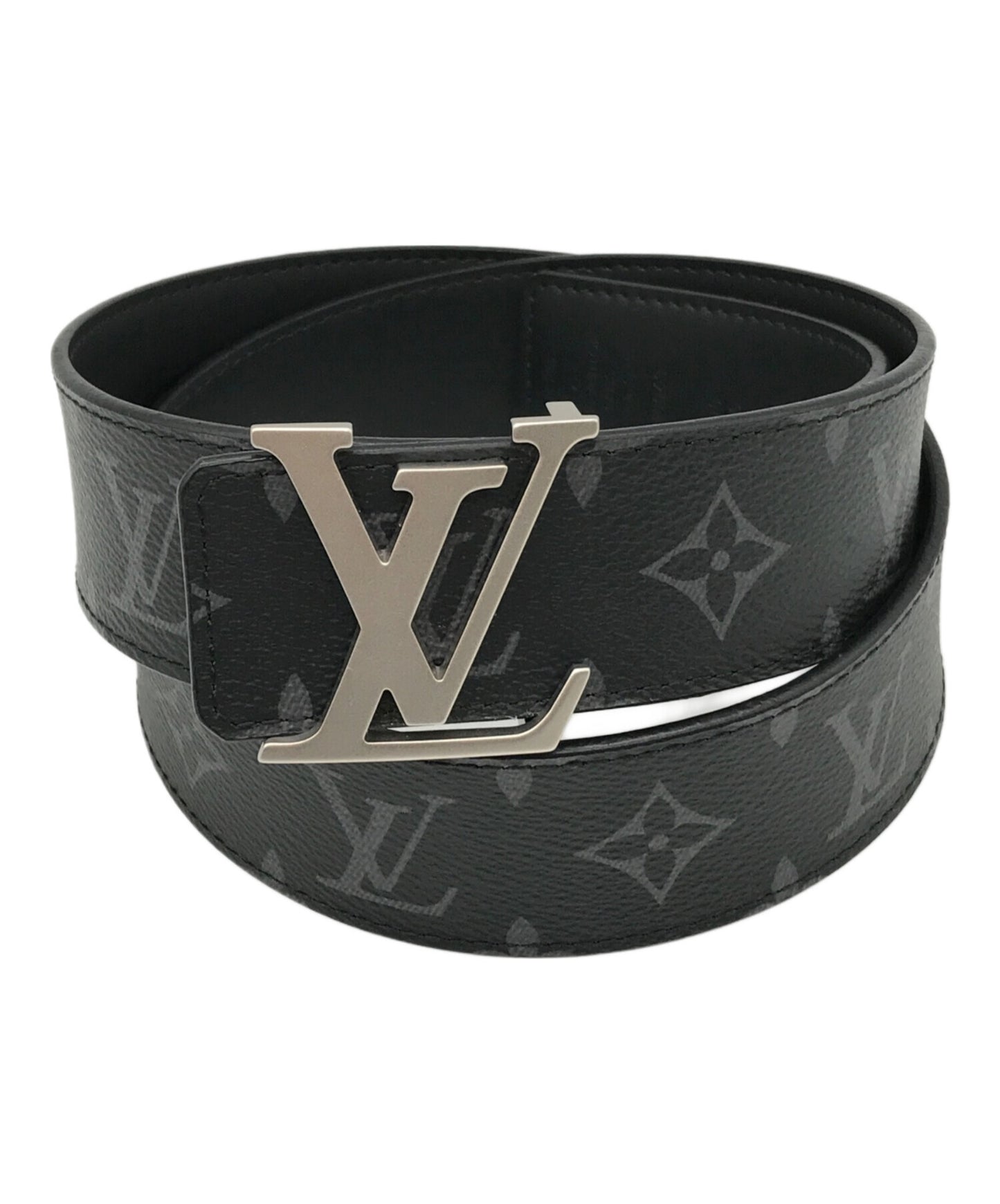 [Pre-owned] LOUIS VUITTON Santure LV initials reversible belt M9043