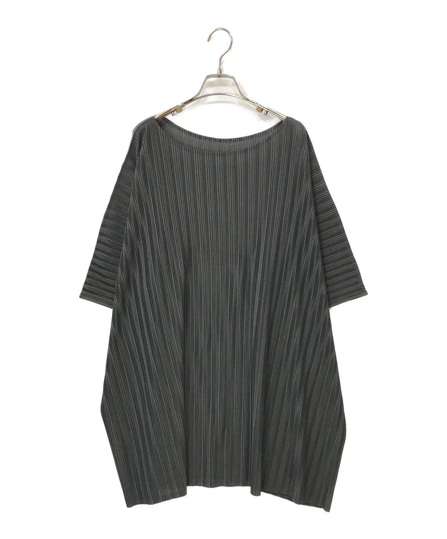 [Pre-owned] PLEATS PLEASE Short-sleeved long cut and sewn PP13-FT354