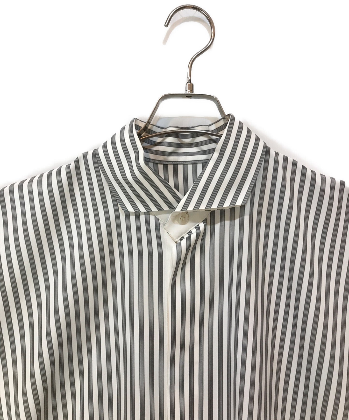 [Pre-owned] HOMME PLISSE ISSEY MIYAKE Switching Stripe Shirt HP53FJ009
