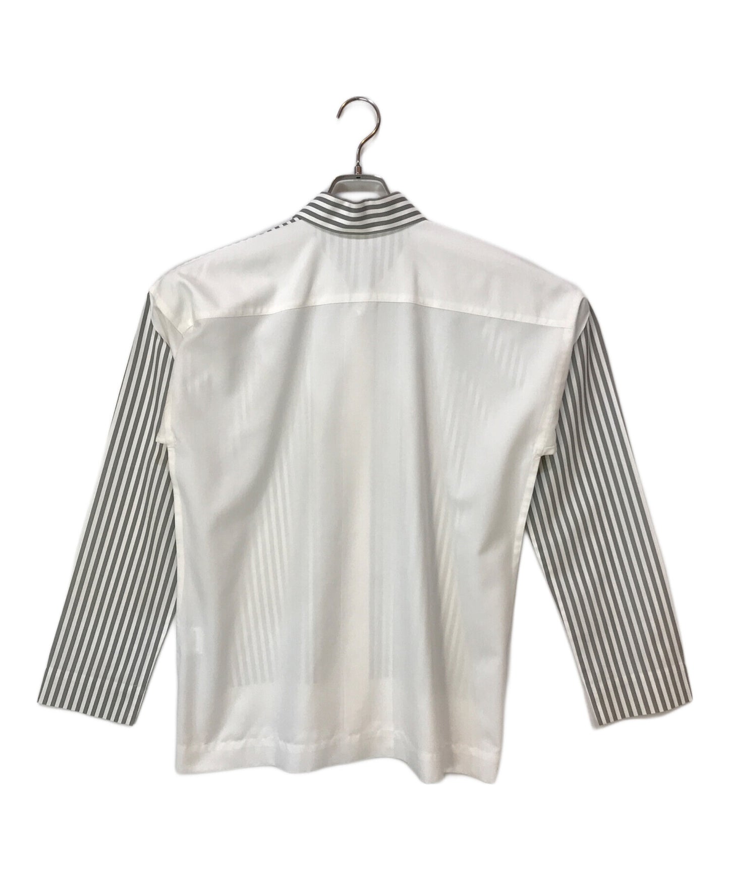 [Pre-owned] HOMME PLISSE ISSEY MIYAKE Switching Stripe Shirt HP53FJ009