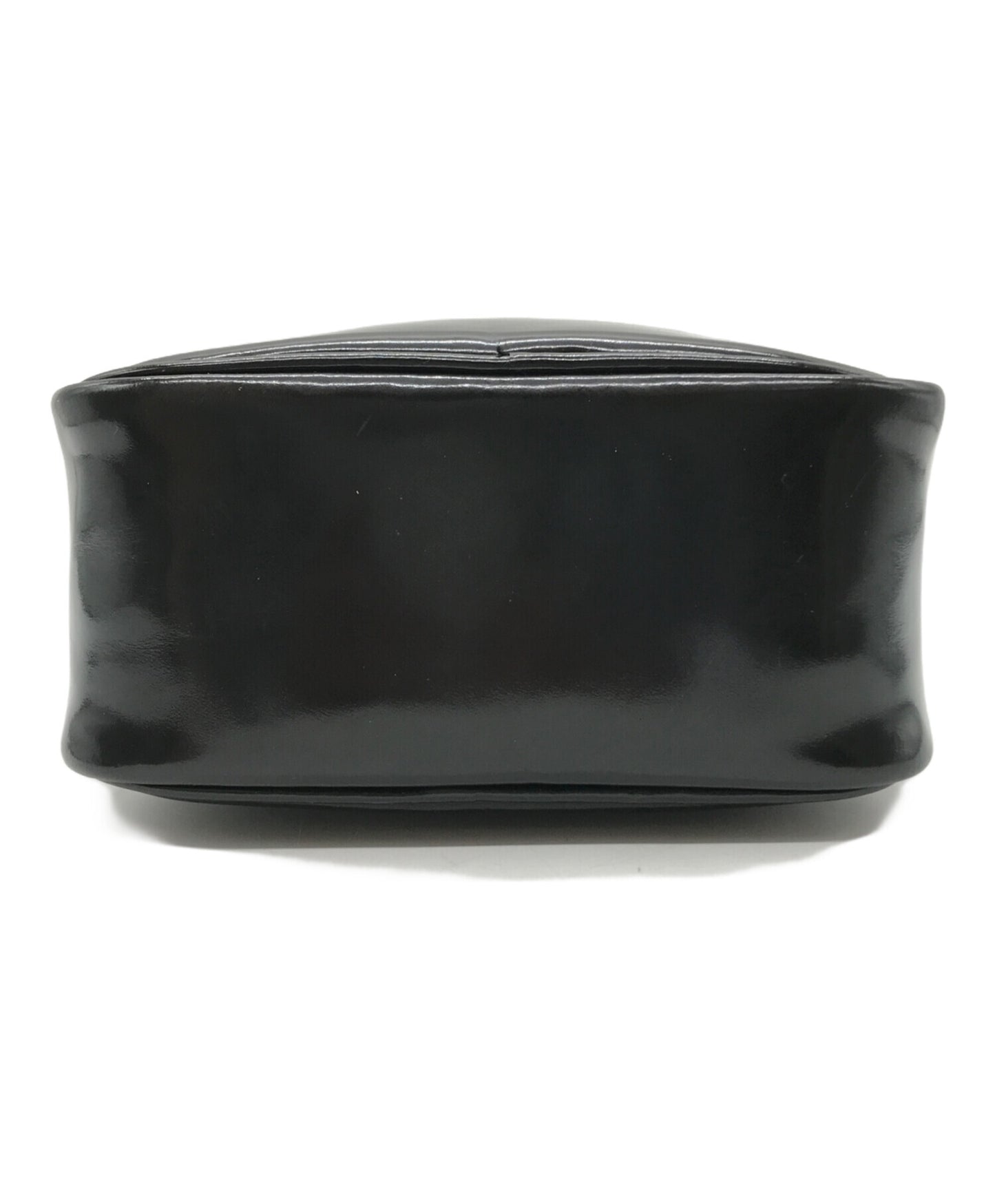 [Pre-owned] COMME des GARCONS Patent leather 2-way mini handbag KZ-K 262