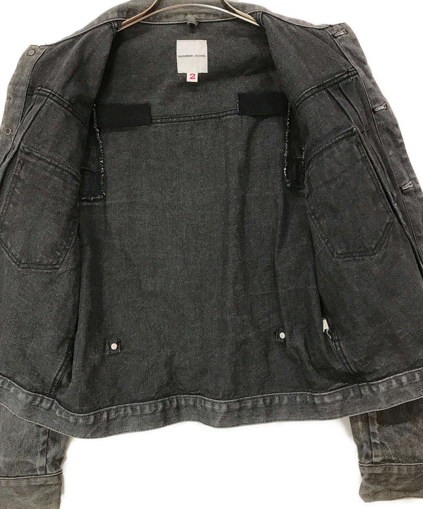 [Pre-owned] NUMBER (N)INE 99AW Rock Idol Period 2nd Type Denim Jacket