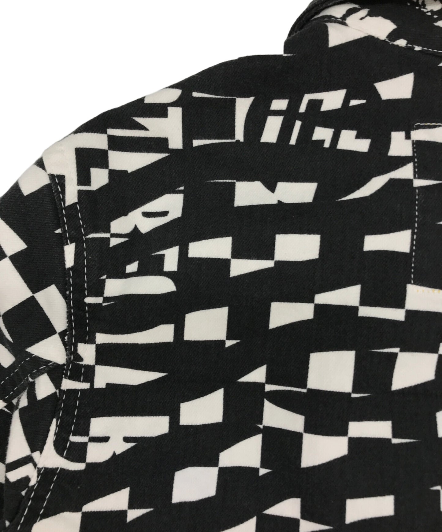 [Pre-owned] Hysteric Glamour STEREOLAB MIX pattern compact jacket 01223AB09