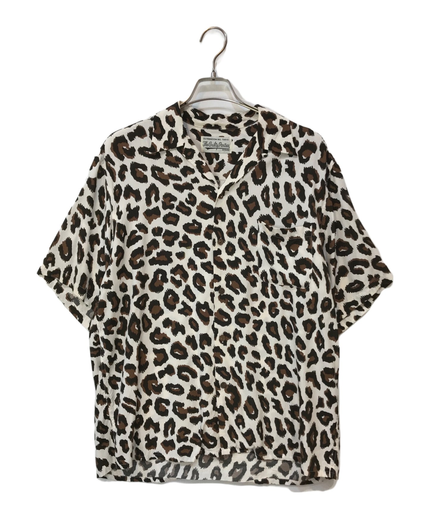 [Pre-owned] WACKO MARIA LEOPARD HAWAIIAN SHIRT S/S