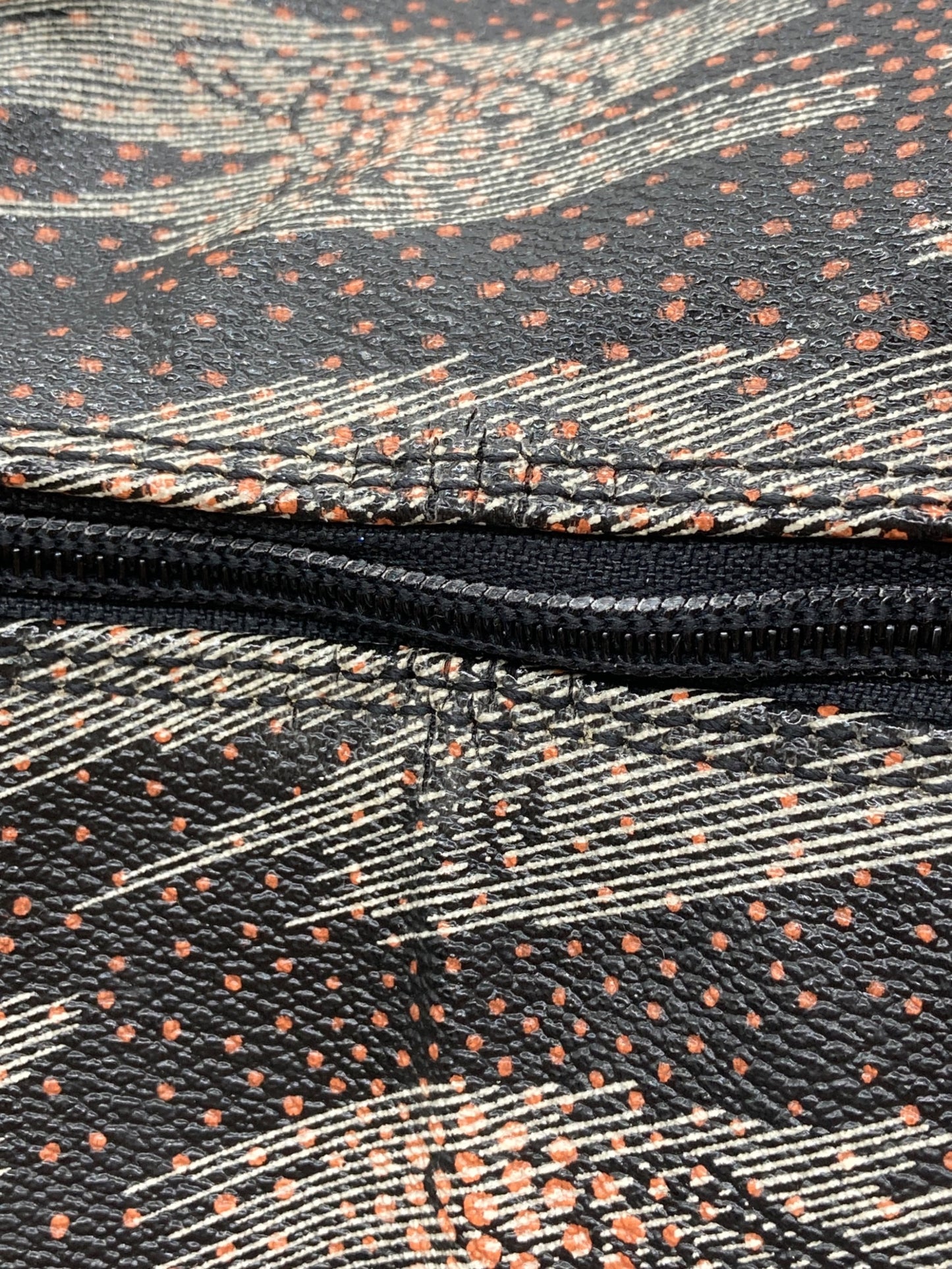 [Pre-owned] Vivienne Westwood Orb Graphic Boston Bag