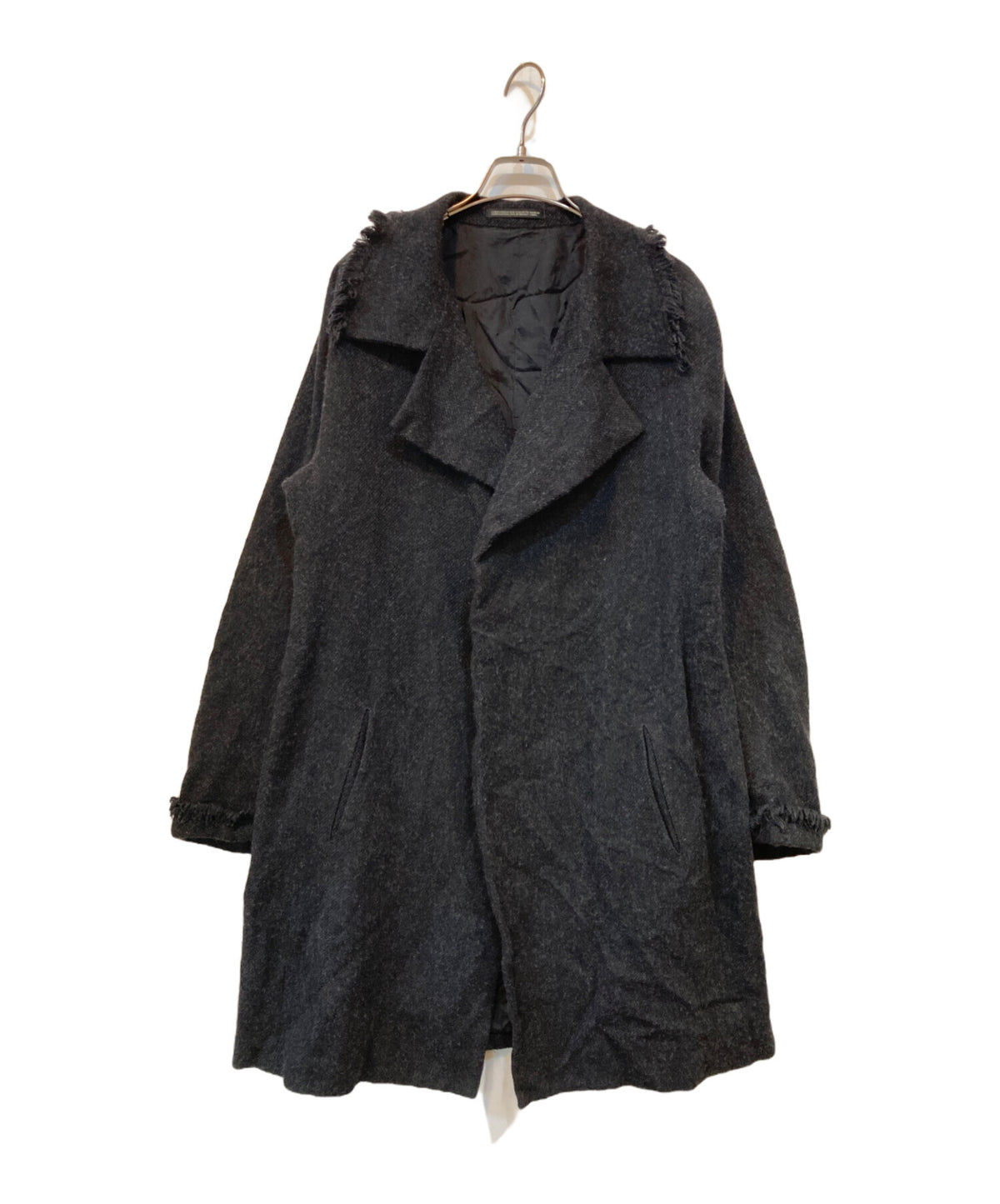 [Pre-owned] YOHJI YAMAMOTO 08AW Fringe design half coat FE-C13-150