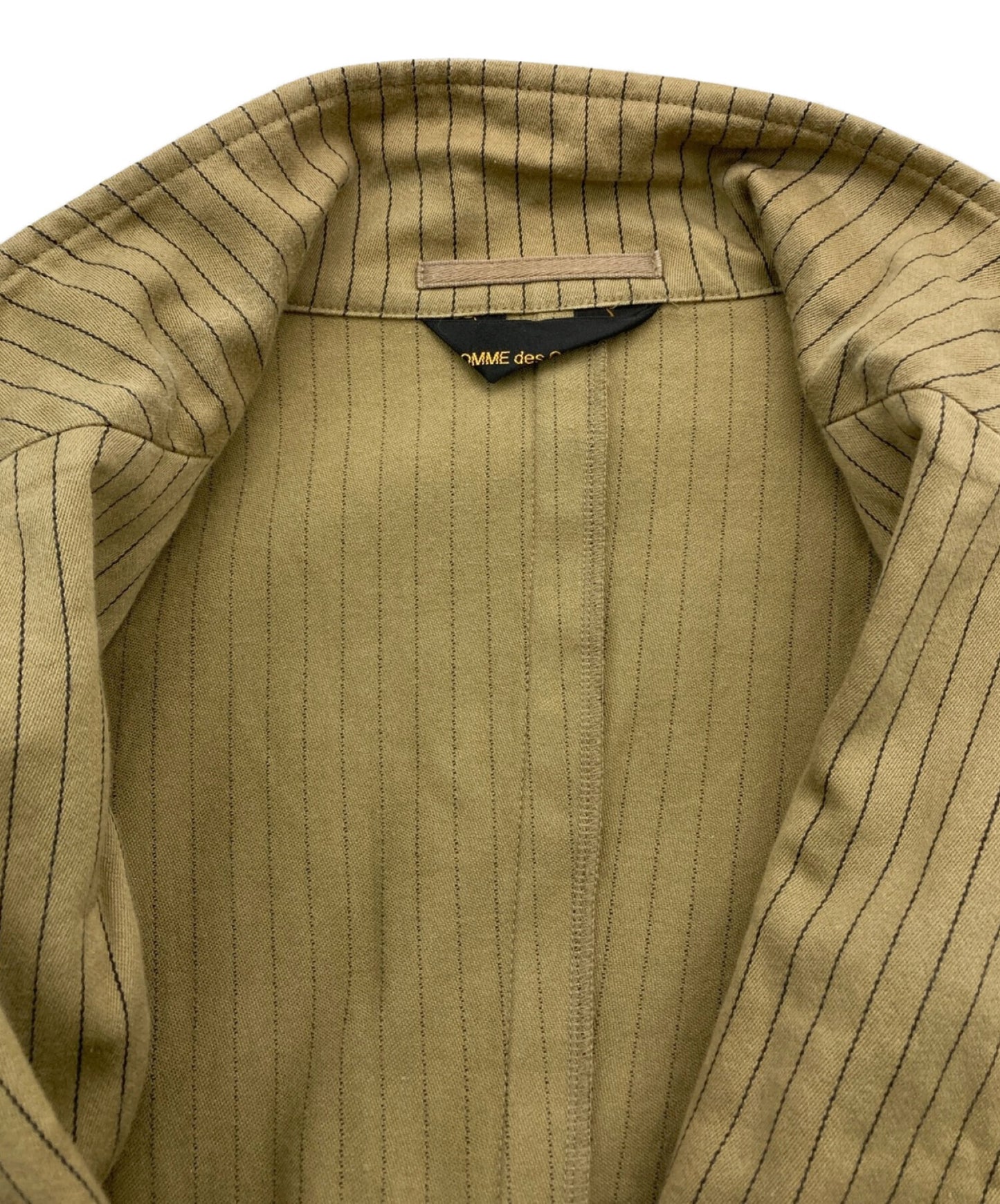 [Pre-owned] COMME des GARCONS Extreme Unbalancement/Design Stripe Tailored Jacket GI-J062