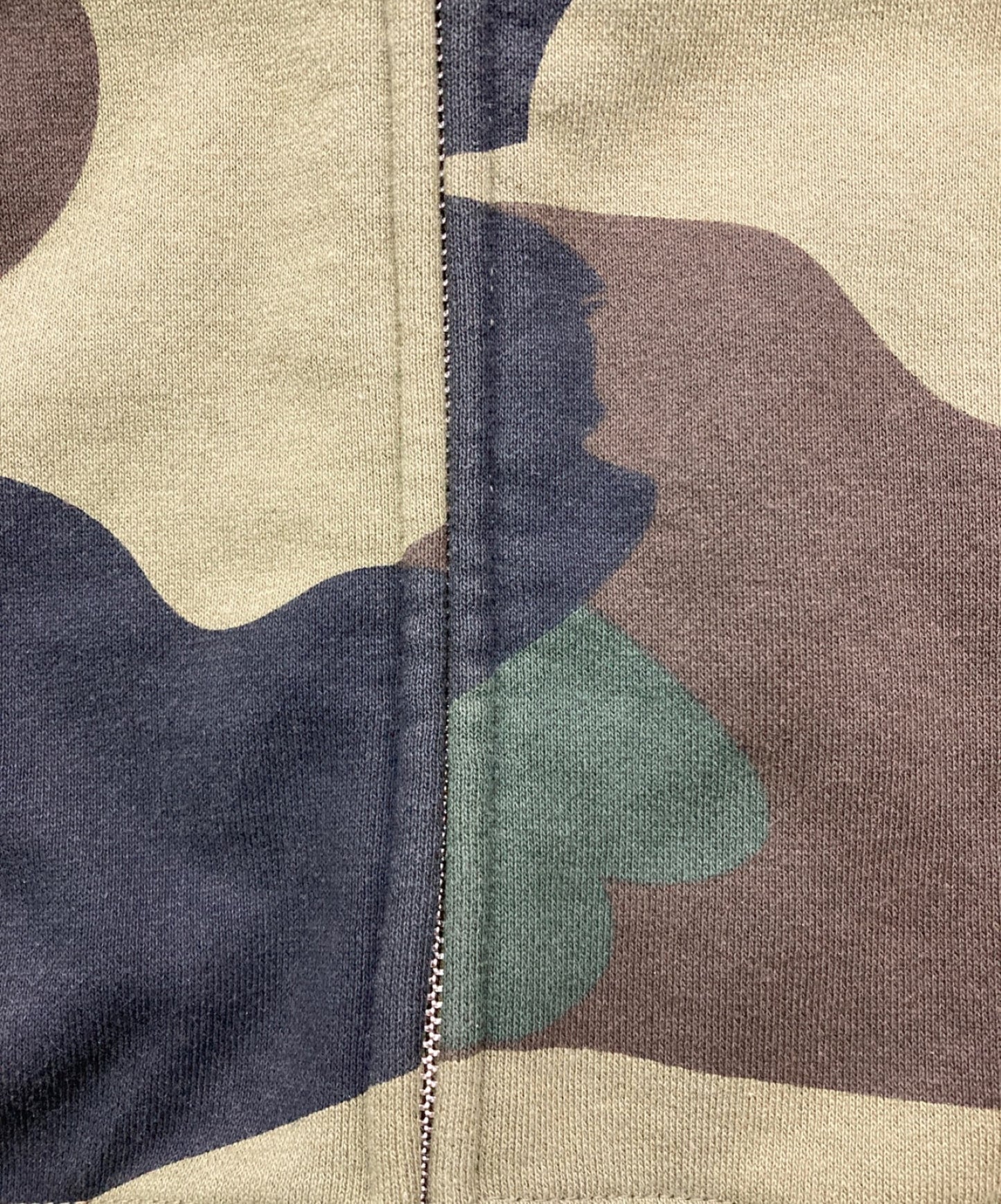 [Pre-owned] A BATHING APE Camouflage Zip Hoodie 001zpe301017x