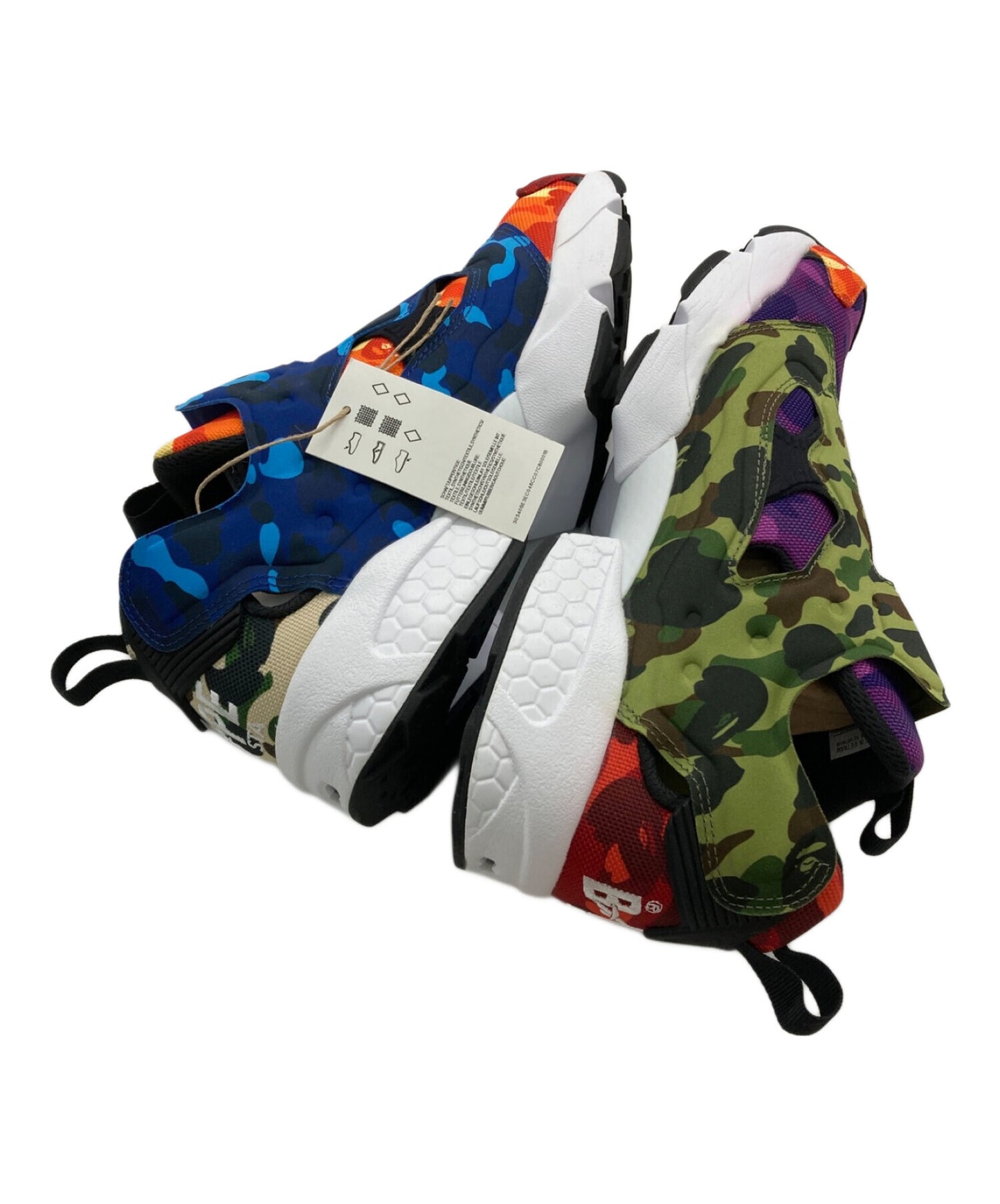 [Pre-owned] A BATHING APE Instapump Fury OG "Multi Color"/Instapump Fury OG "Multi Color" Q47370